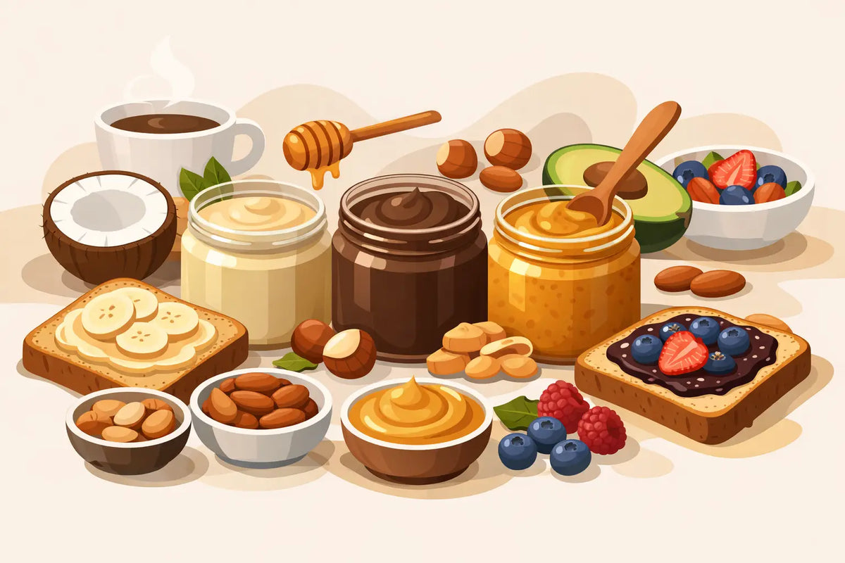 Guía de mantequillas naturales para desayunar