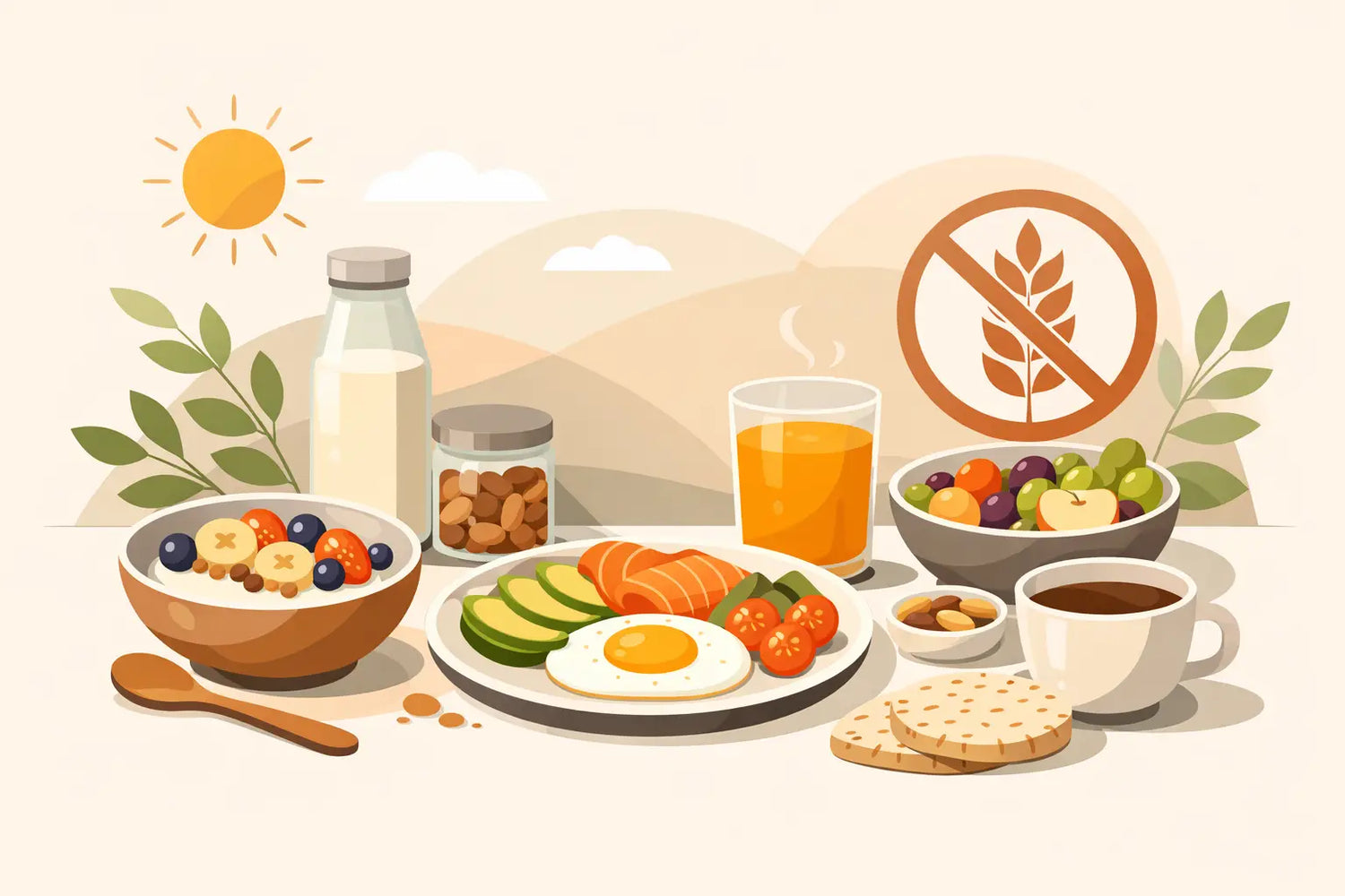 Qué desayunar sin gluten y sin complicarte