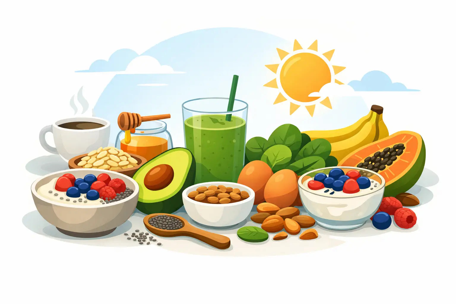 9 superalimentos para desayunar mejor