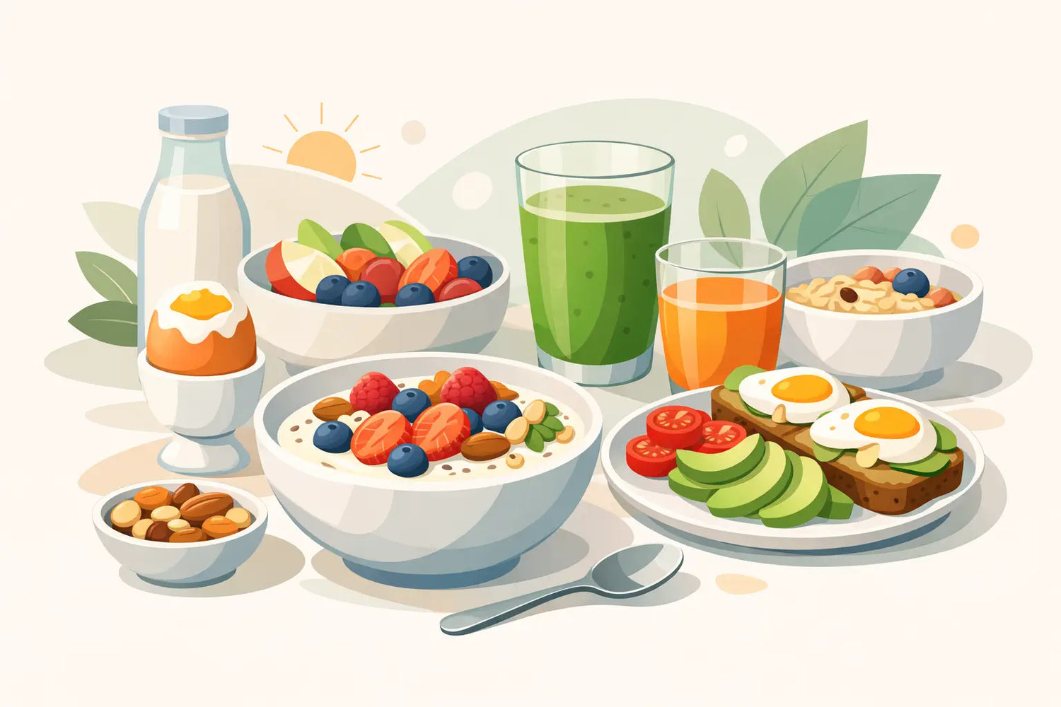 Desayuno saludable sin azúcar que sí sacia