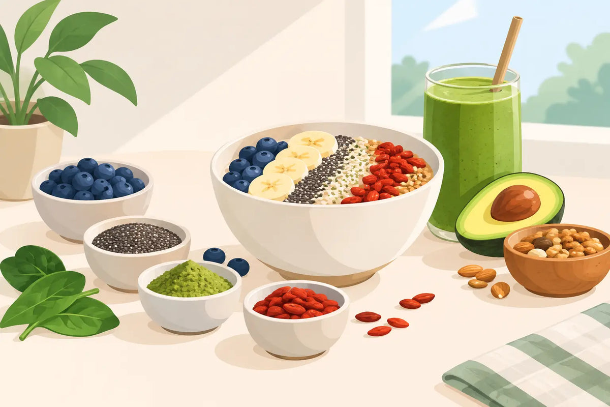 Qué superfoods usar cada mañana sin complicarte