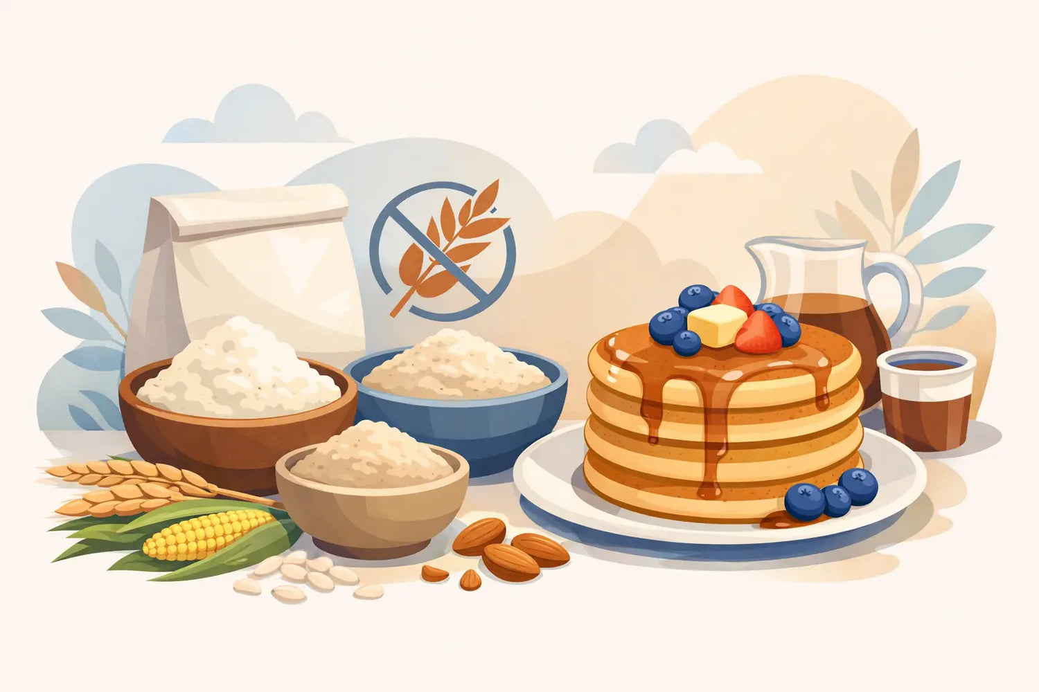 Harina sin gluten para pancakes: cuál elegir