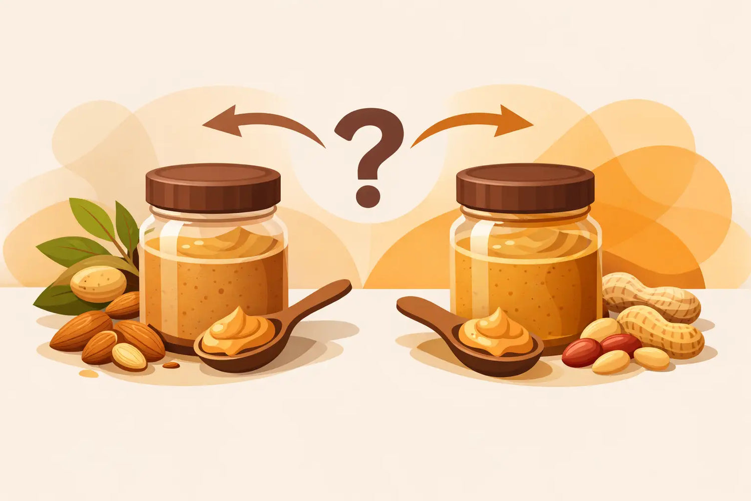 ¿Mantequilla de almendra o cacahuate para ti?