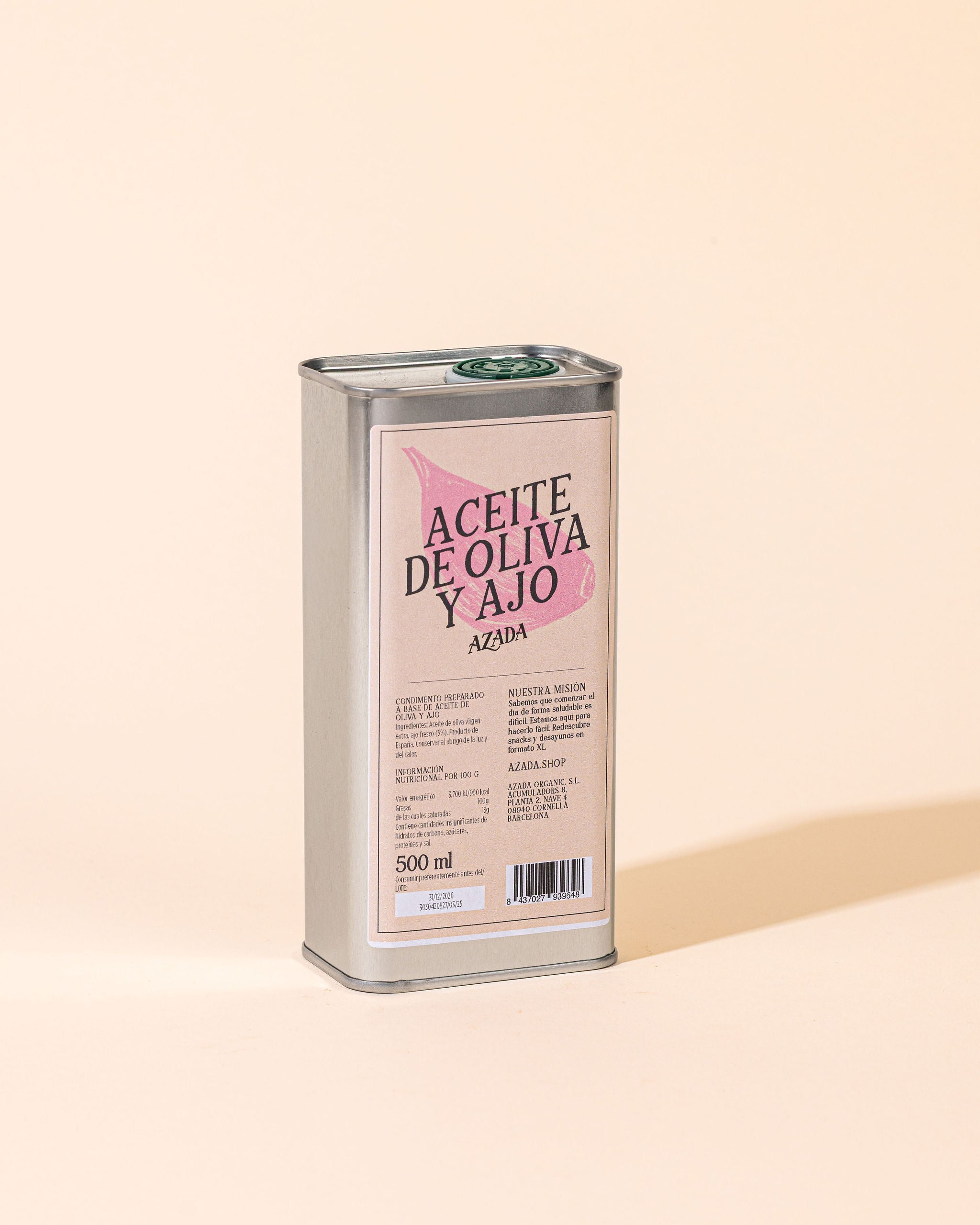 Aceite de oliva y ajo