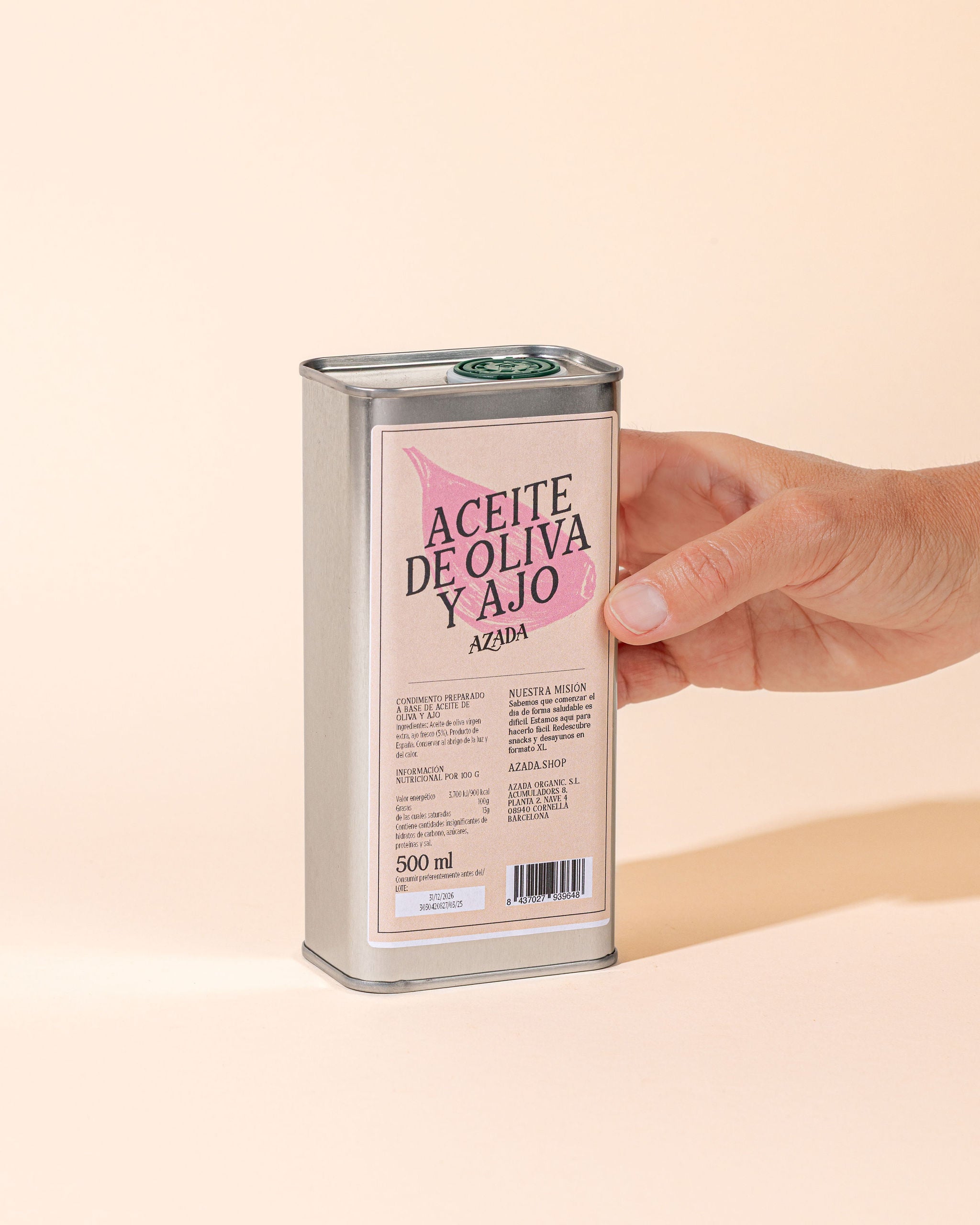 Aceite de oliva y ajo