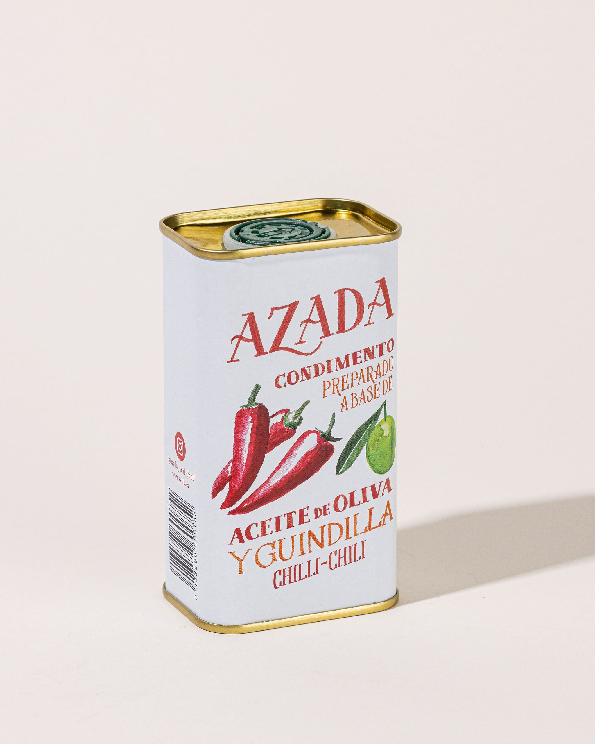 Bio-Olivenöl und Chili