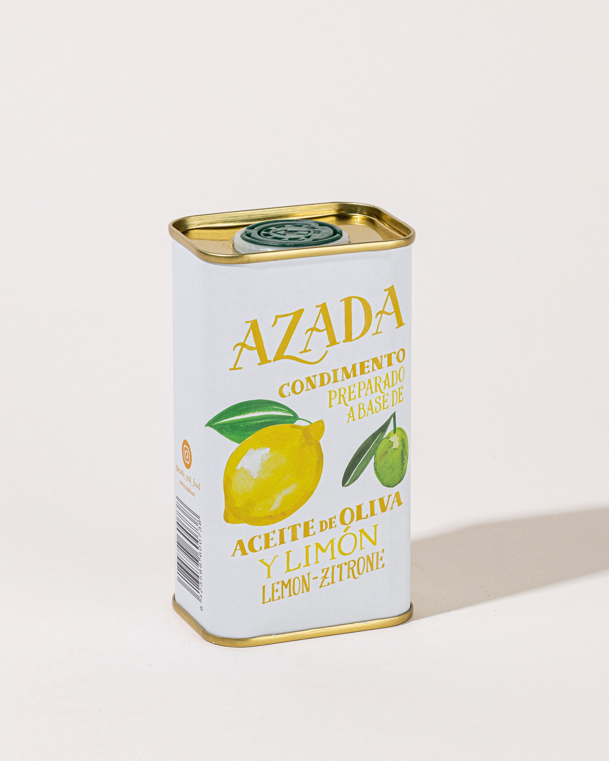 Bio-Olivenöl und Zitrone