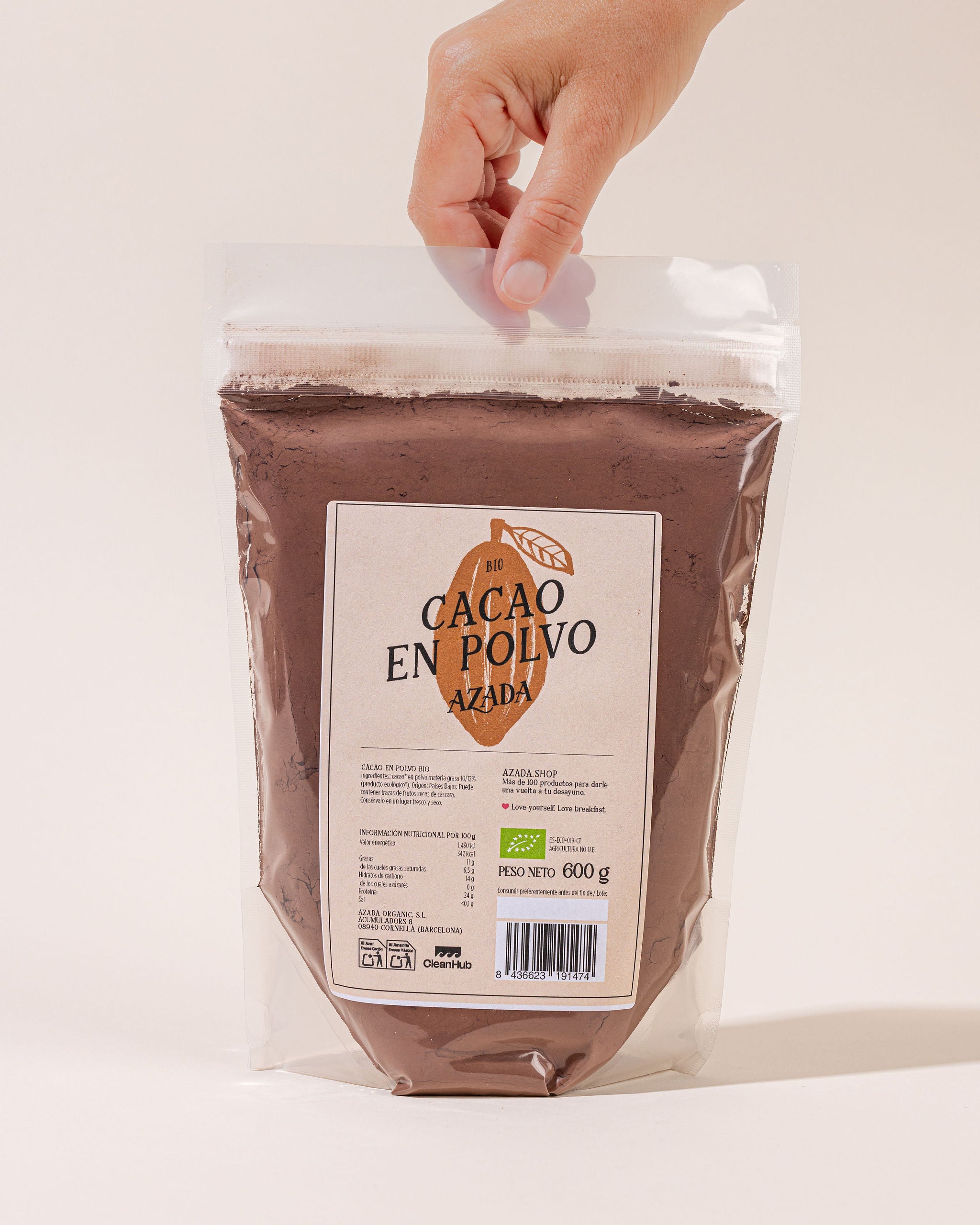 Cacao en polvo bio