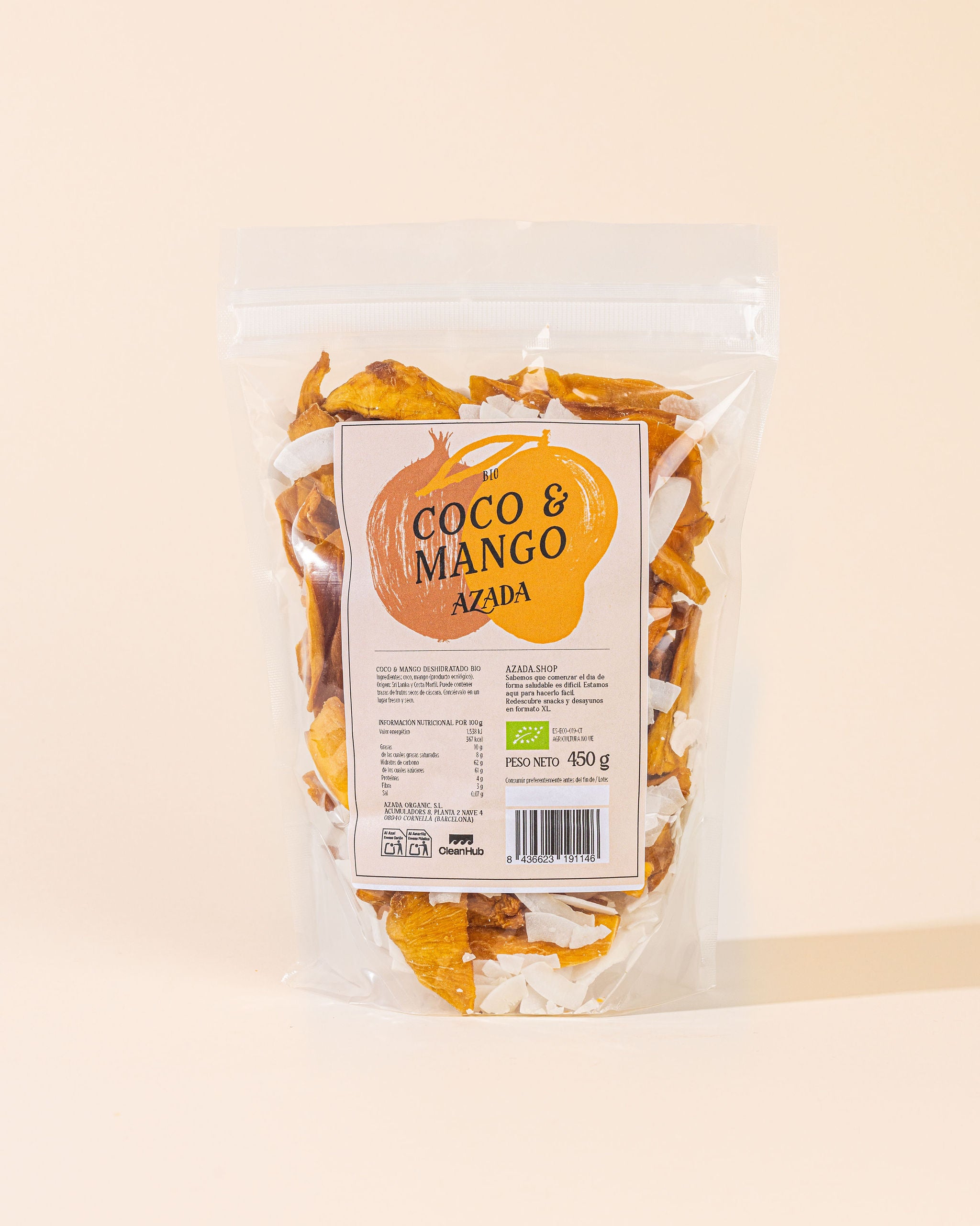 Snack de Coco & Mango bio