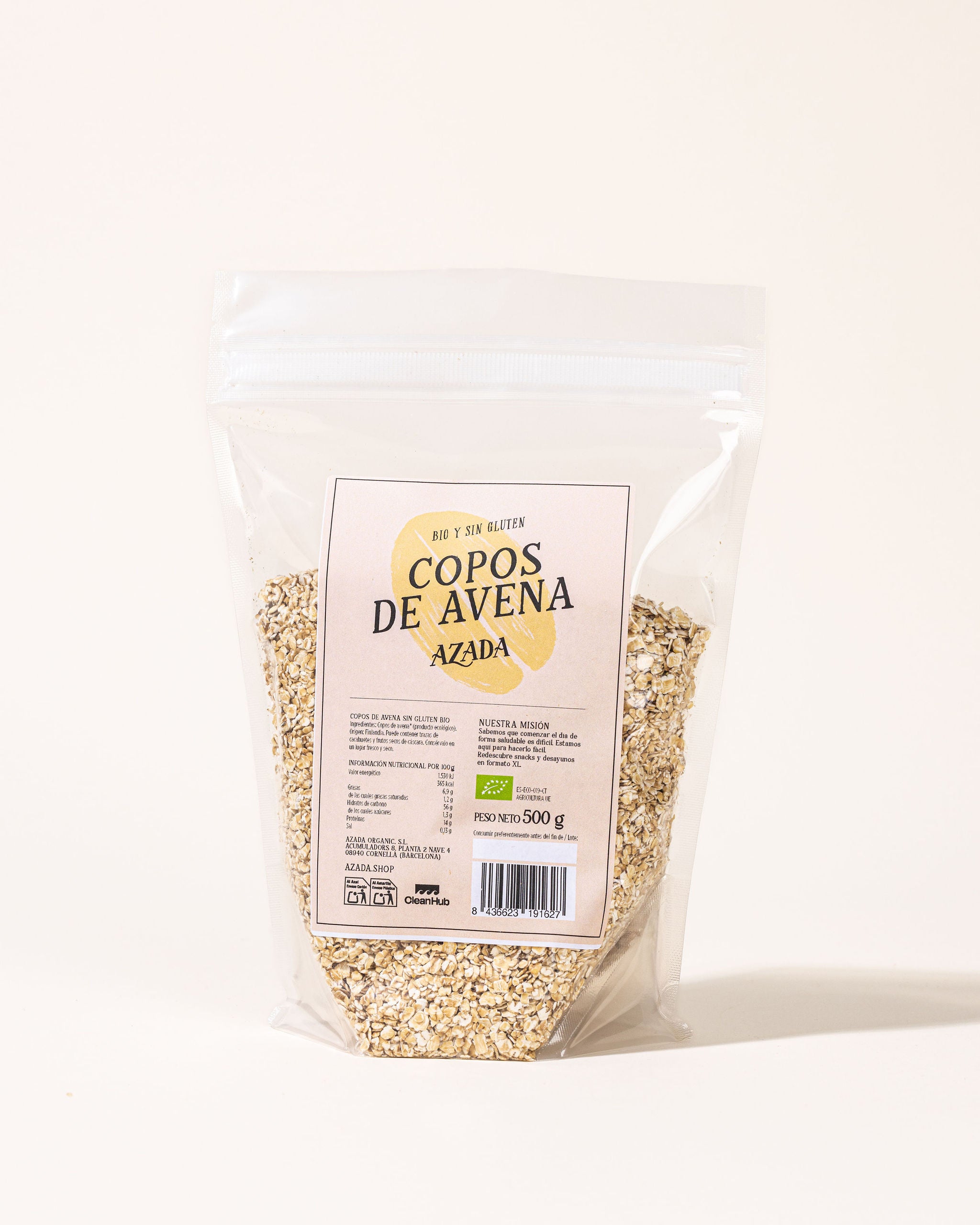 Bio glutenfreie feine Haferflocken