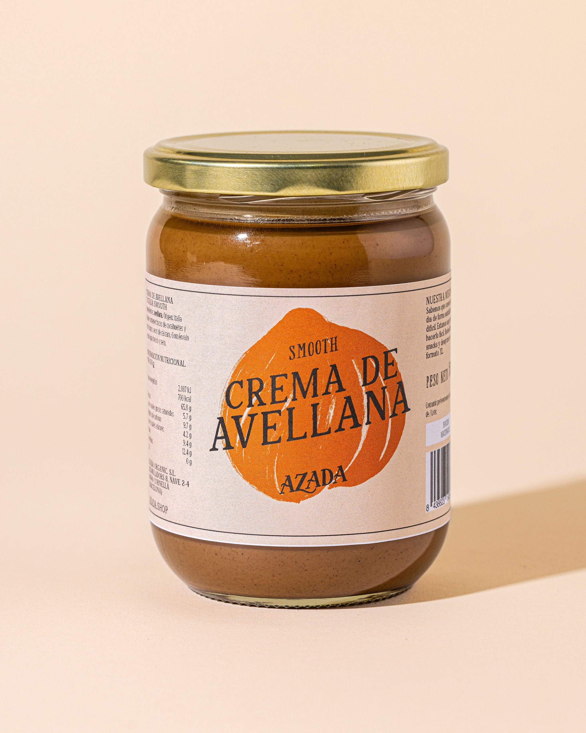 Crema de avellana smooth