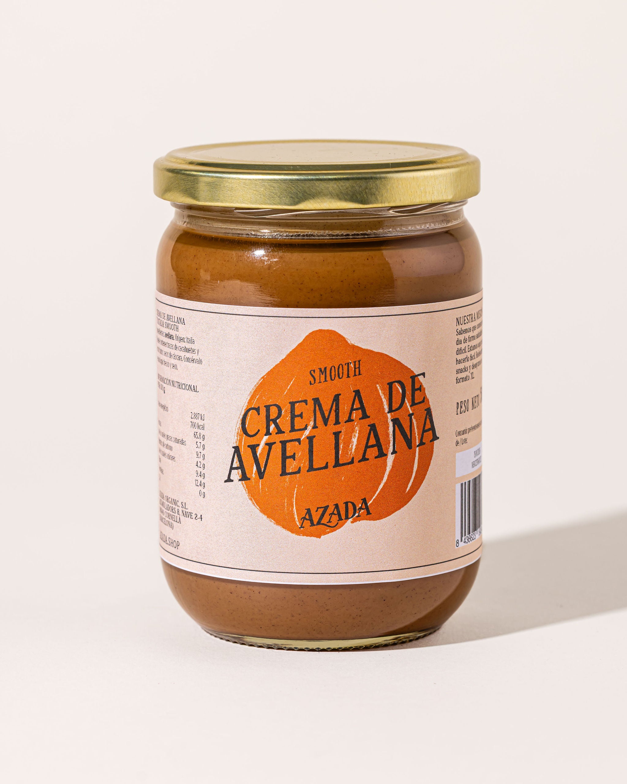 Crema de avellana smooth