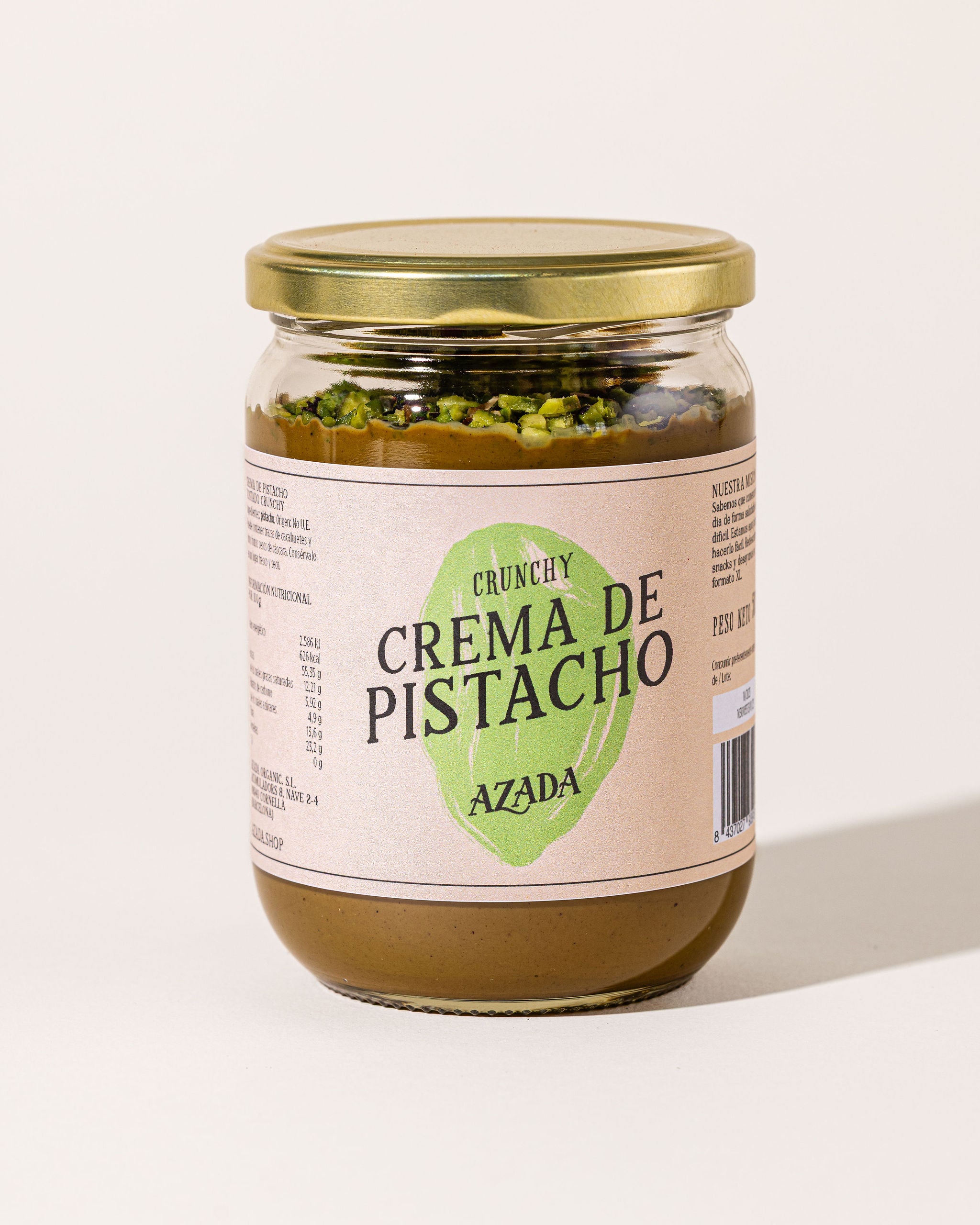 Crema de pistacho crunchy