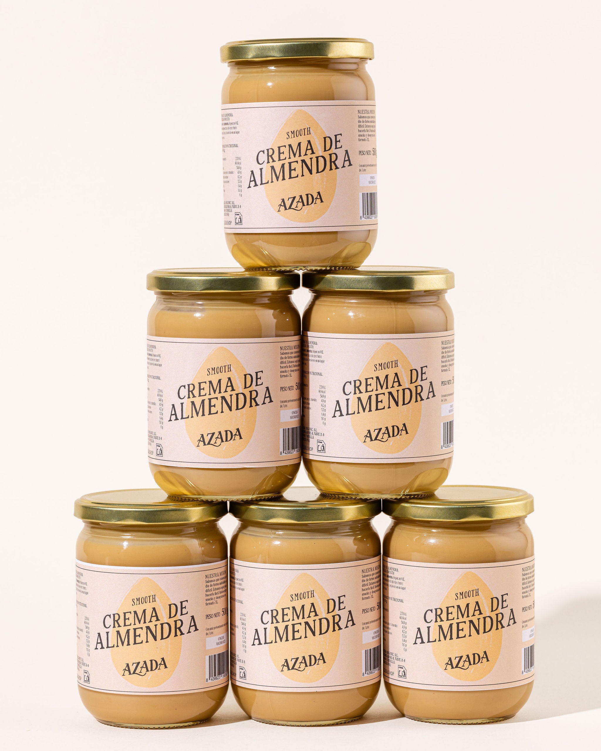 Crema de almendra smooth