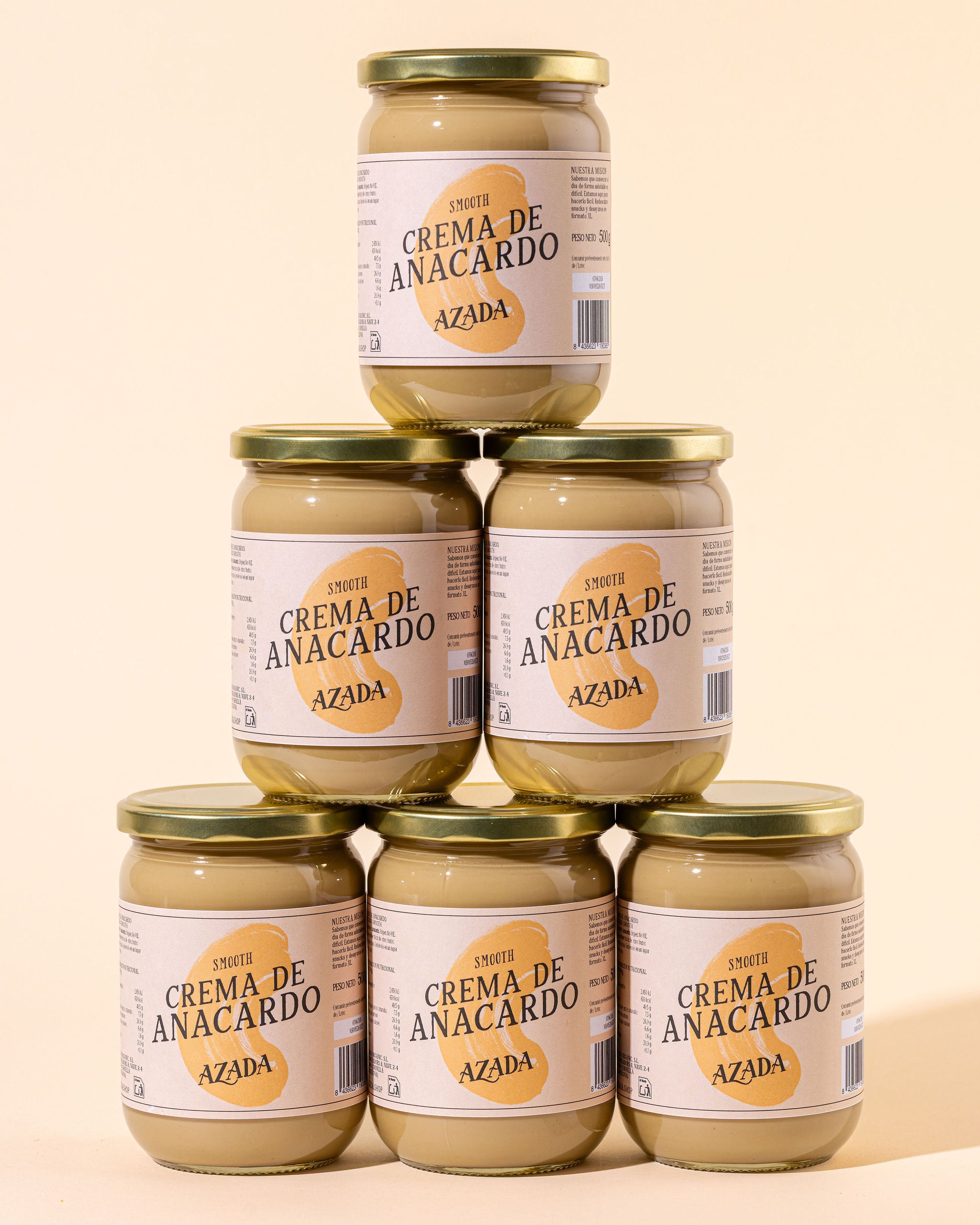 Crema de anacardo smooth