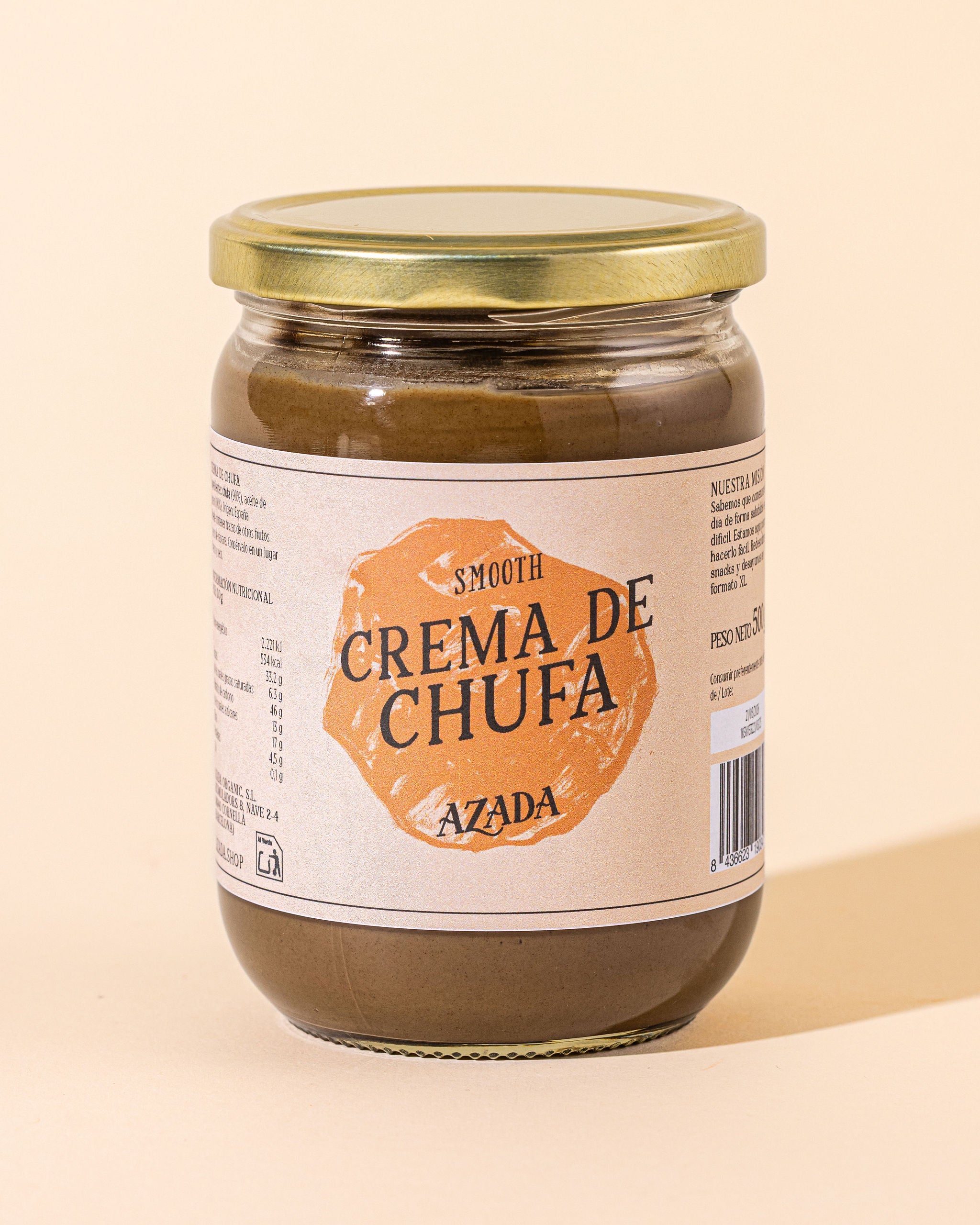 Crema de chufa bio