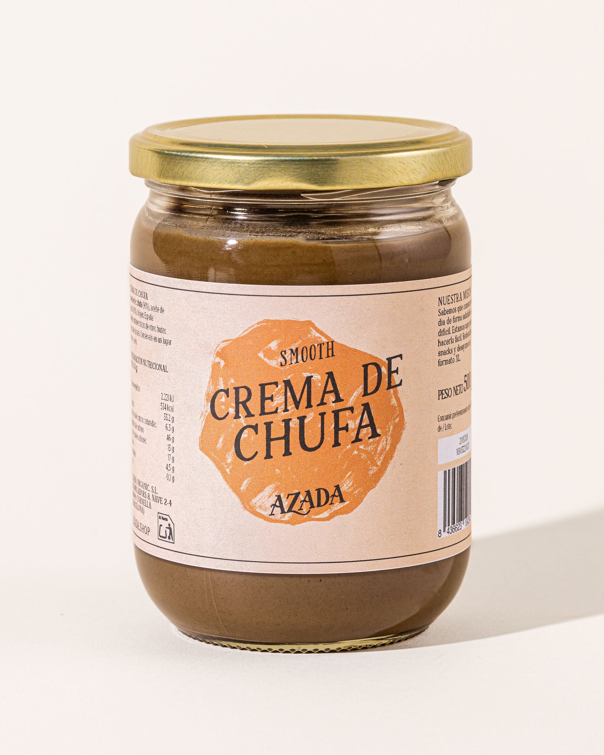 Organic tiger nut butter