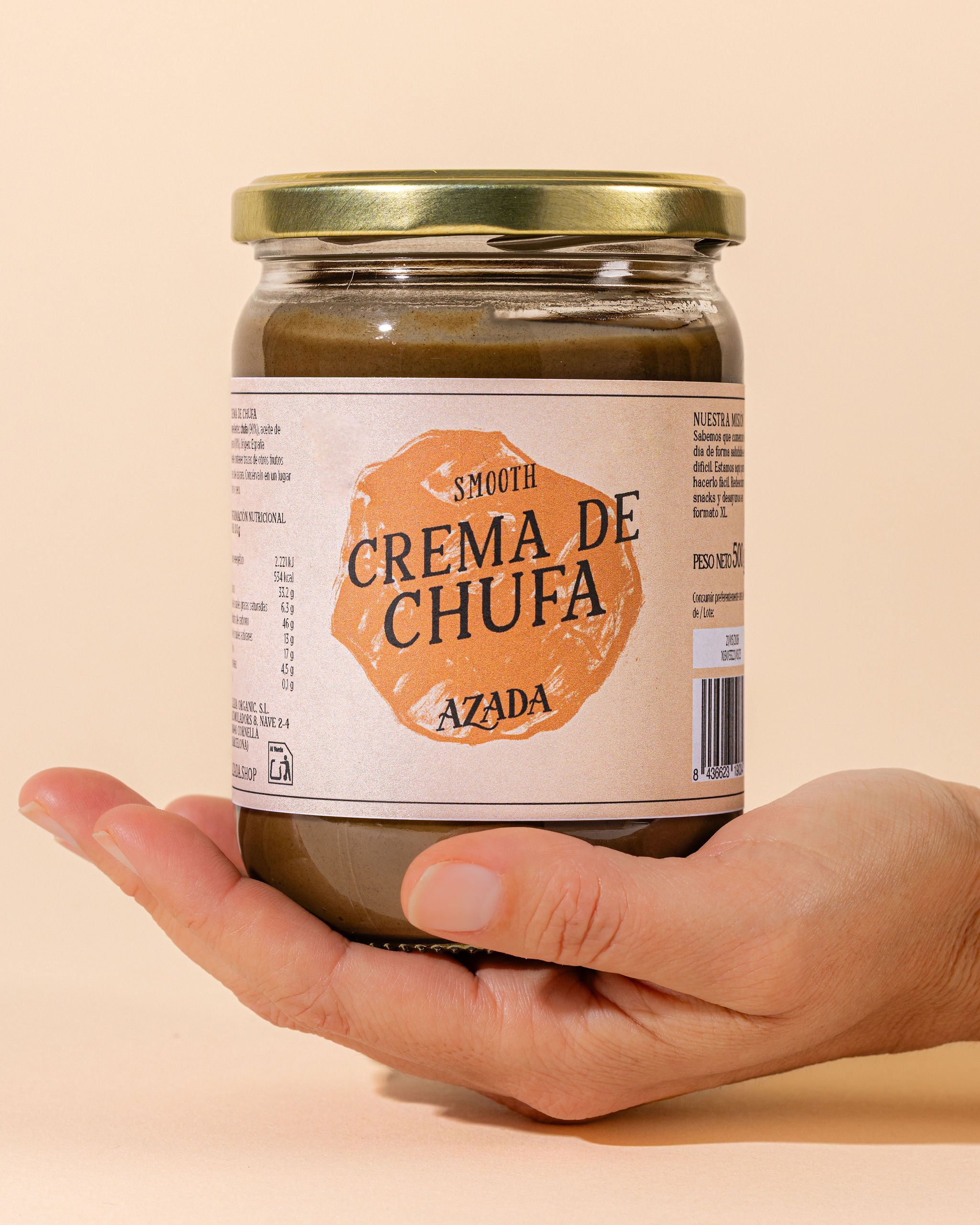 Crema de chufa bio