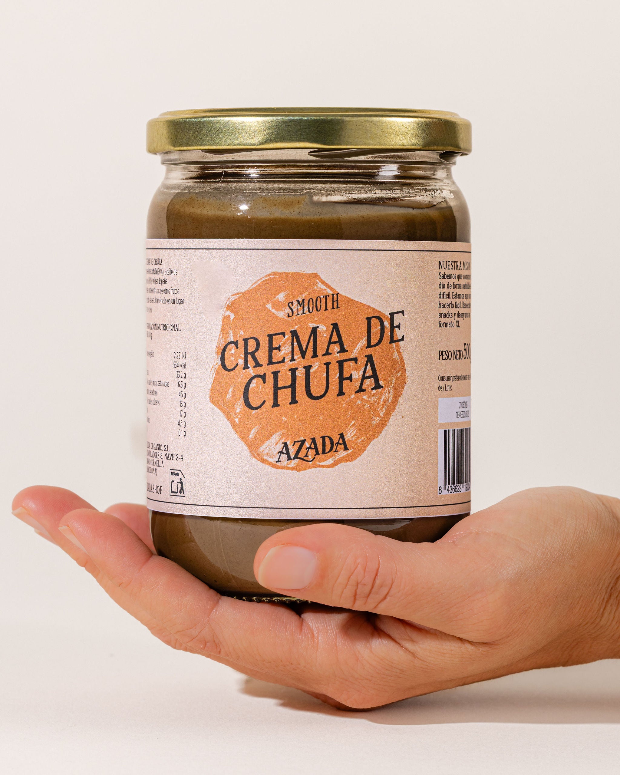 Organic tiger nut butter