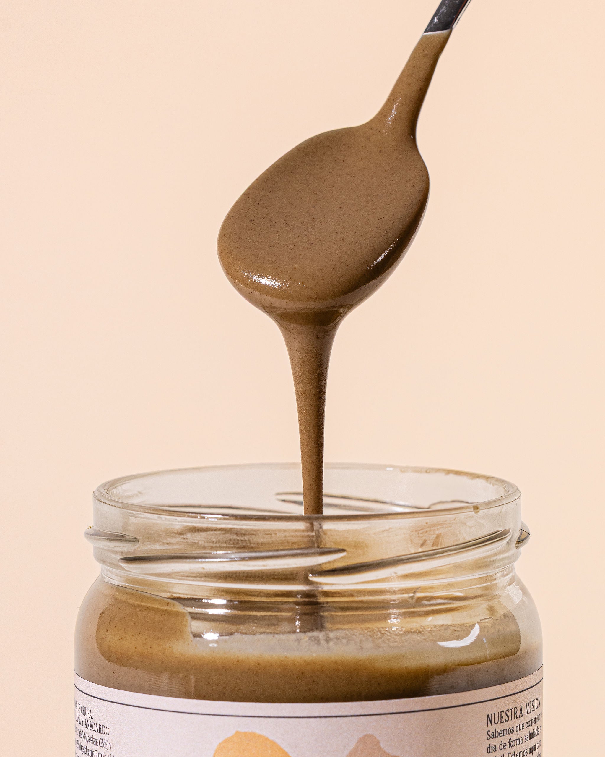 Crema de chufa, anacardo y avellana