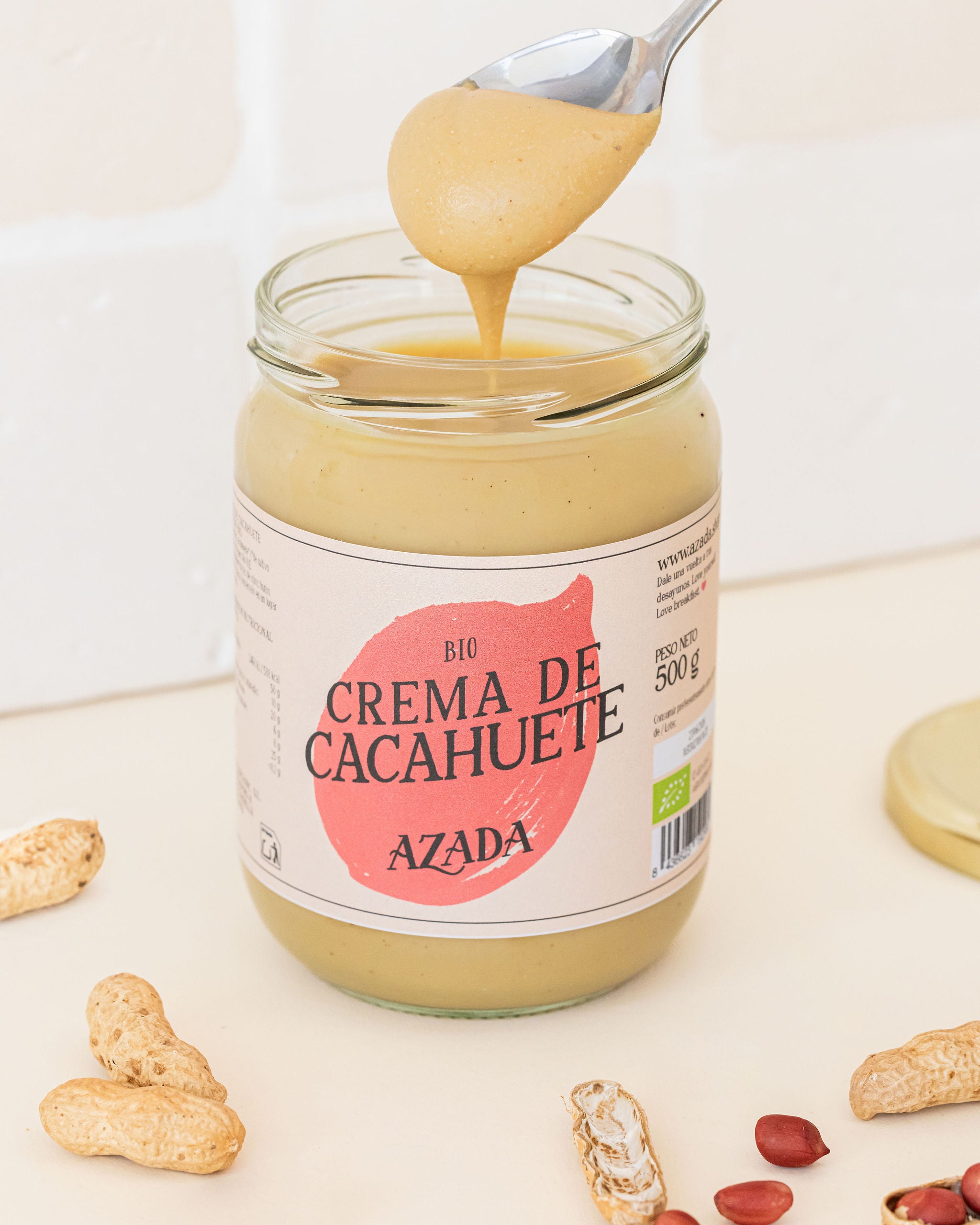 Crema de cacahuete bio