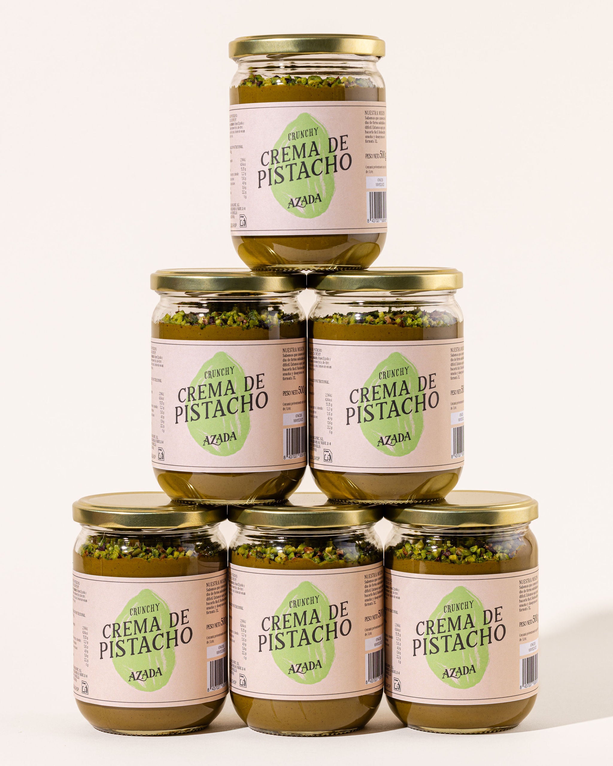 Crema de pistacho crunchy