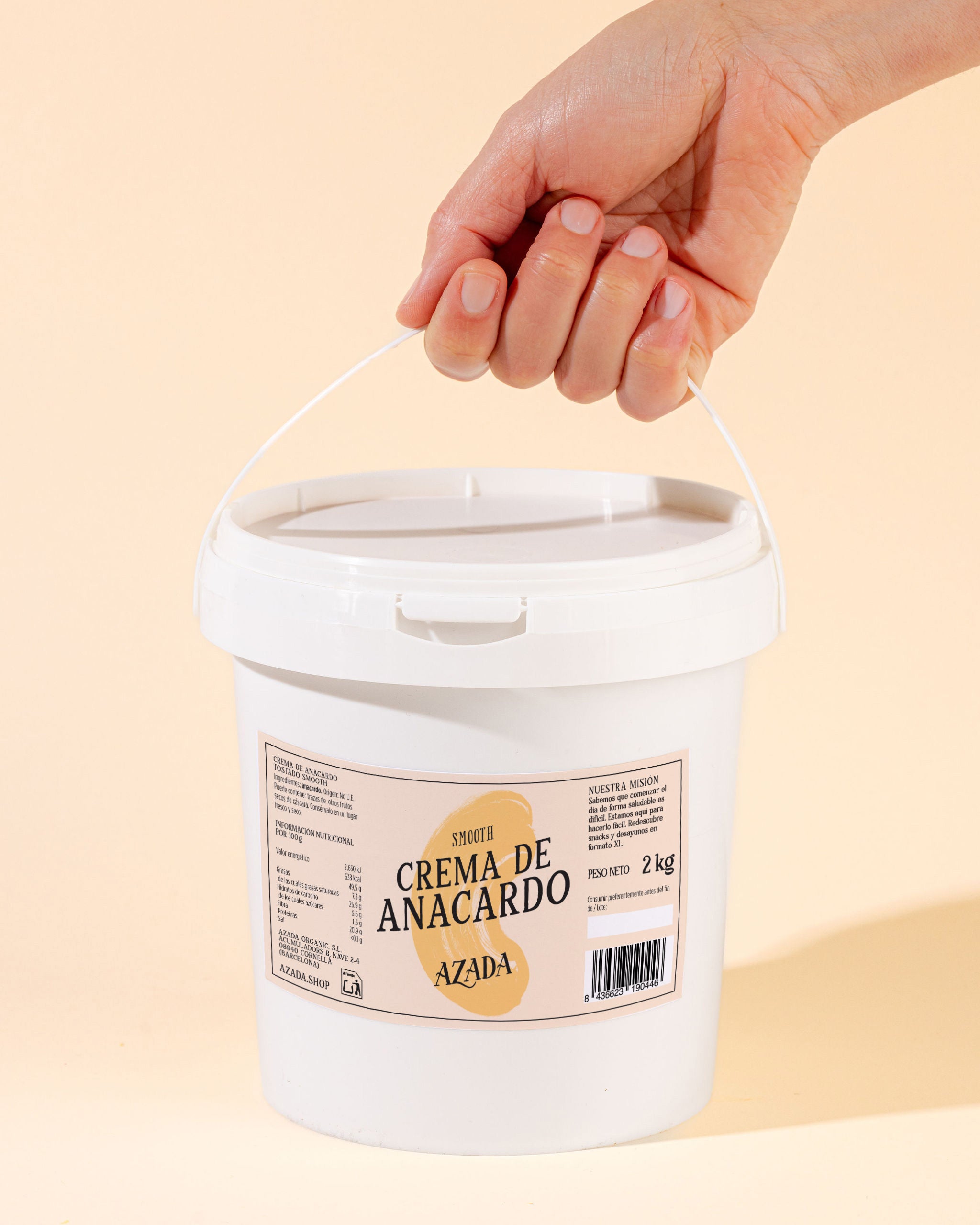 Crema de anacardo smooth
