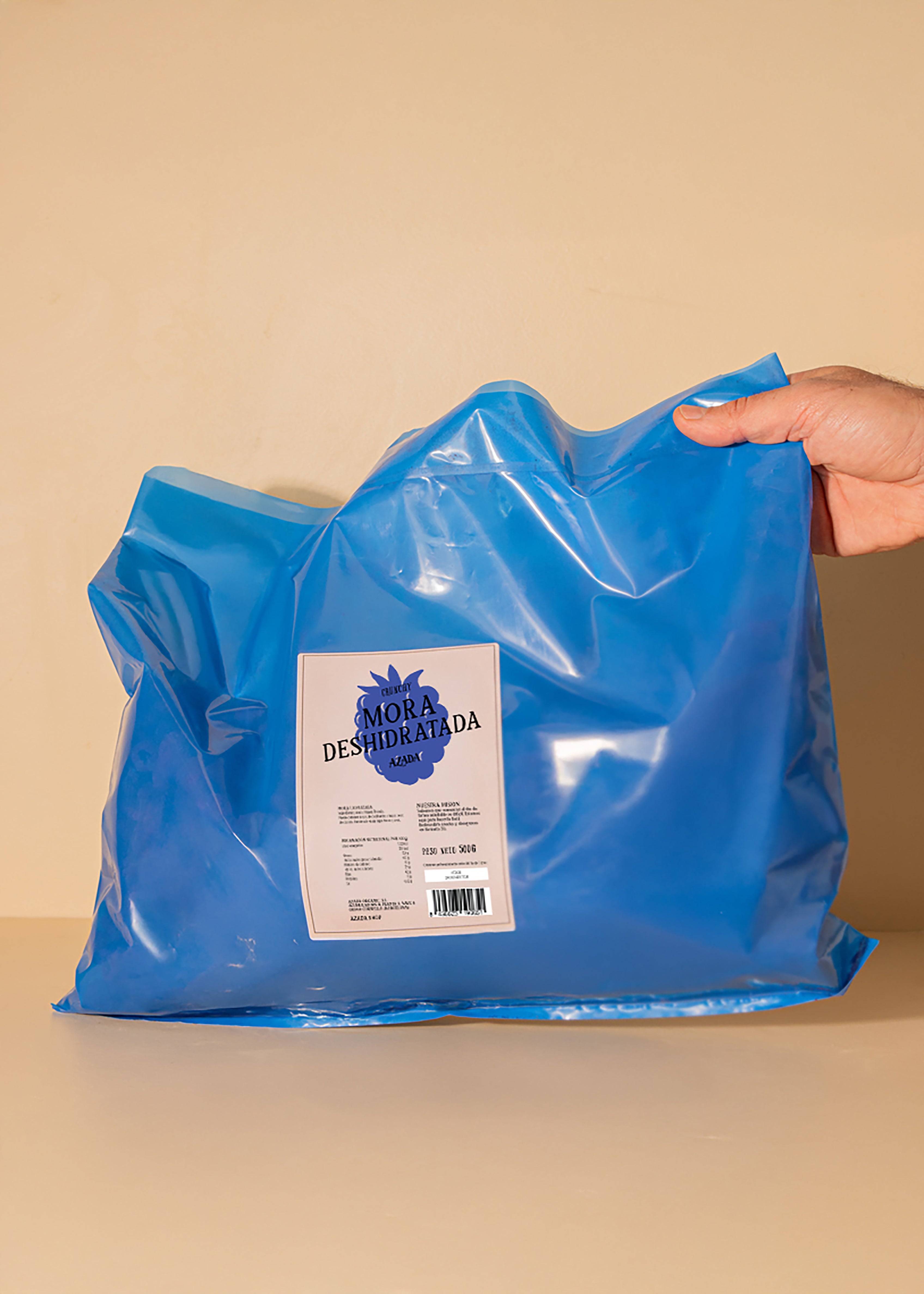 Freeze-dried blackberry