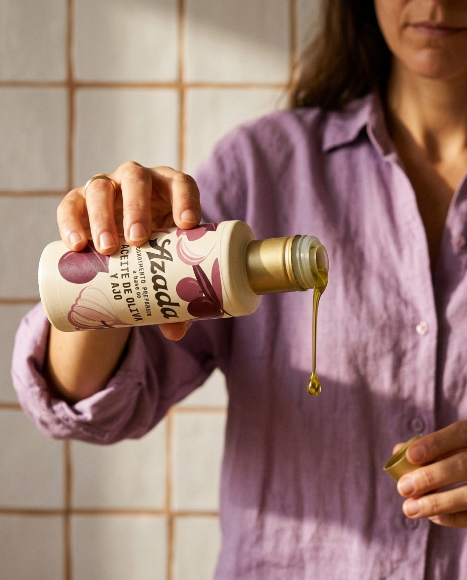 Organic Olive Oil and Garlic