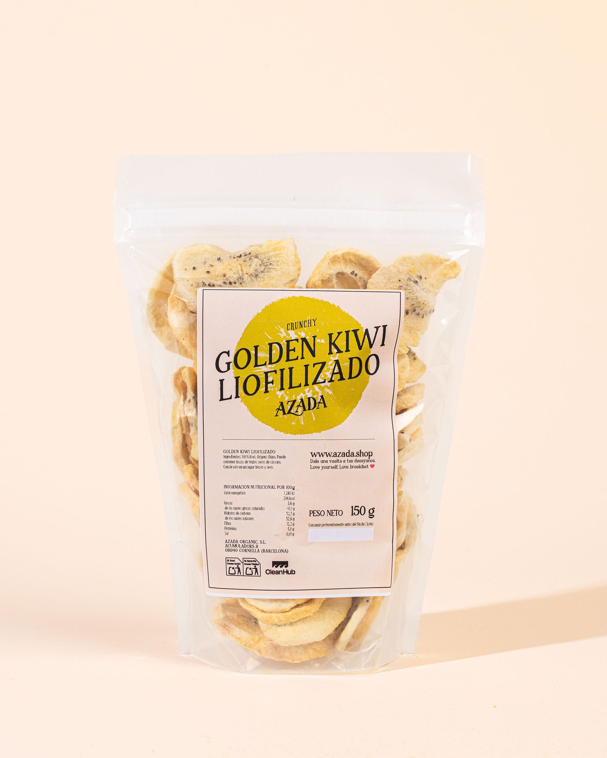 Gefriergetrocknete Goldene Kiwi