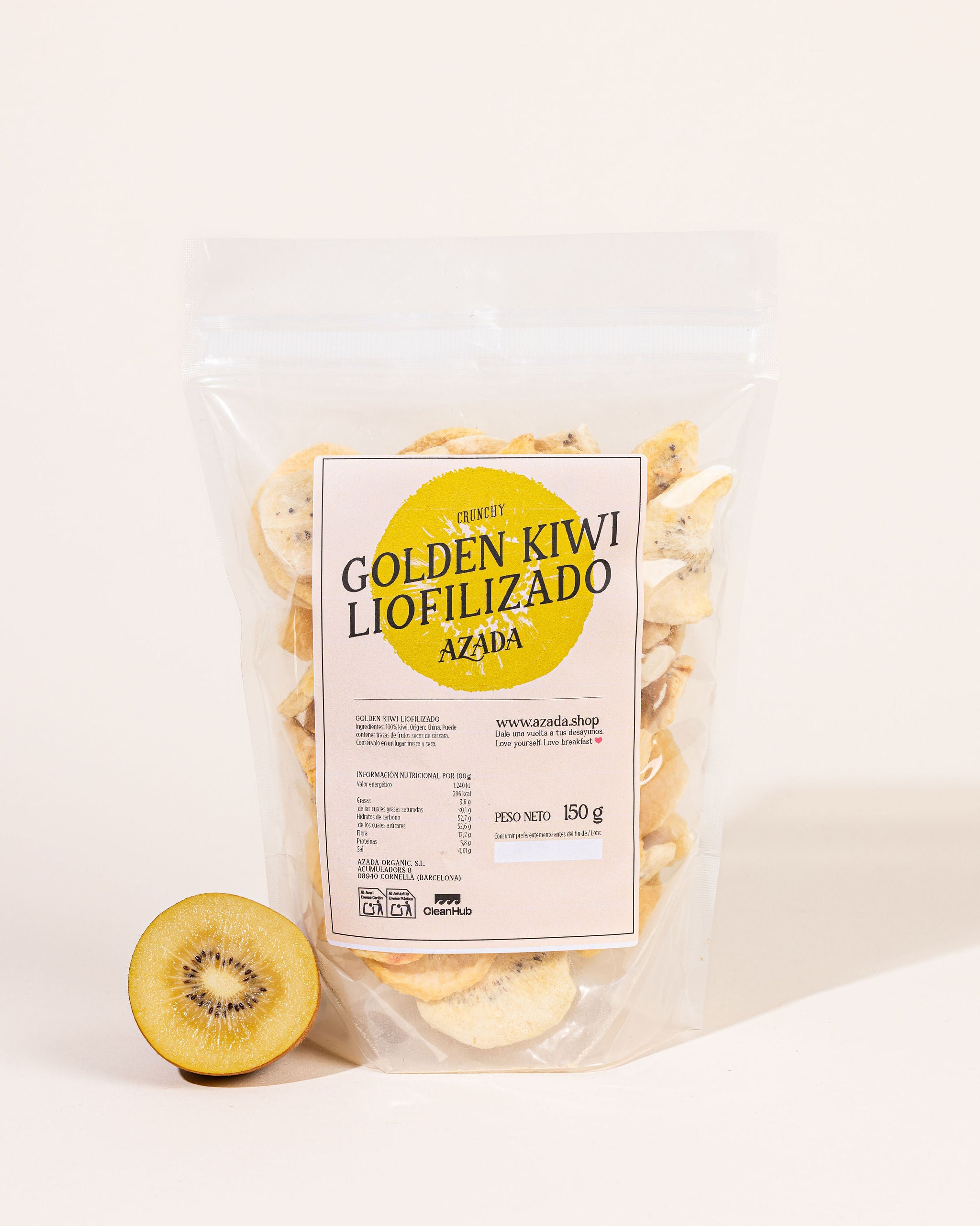 Gefriergetrocknete Goldene Kiwi