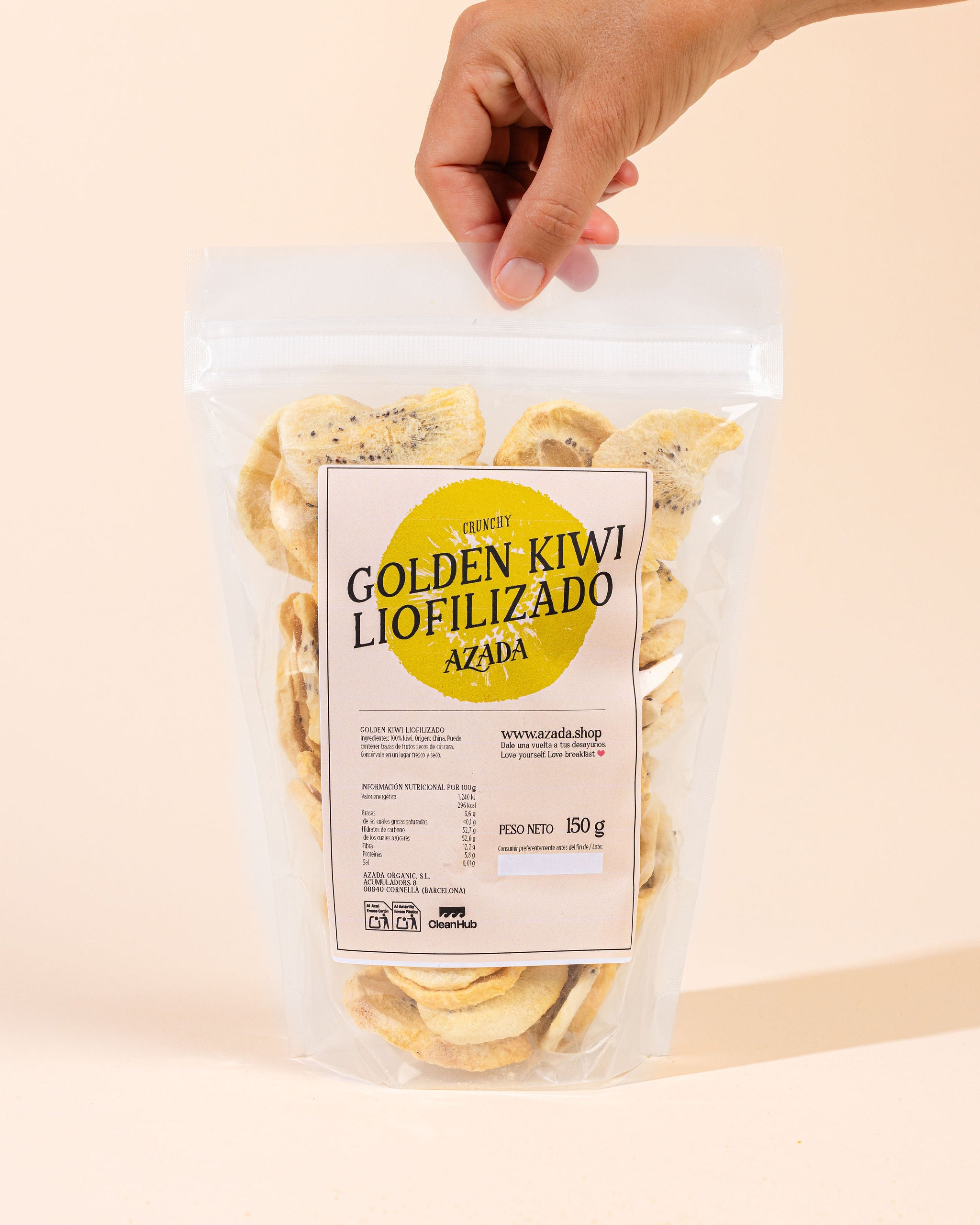 Gefriergetrocknete Goldene Kiwi