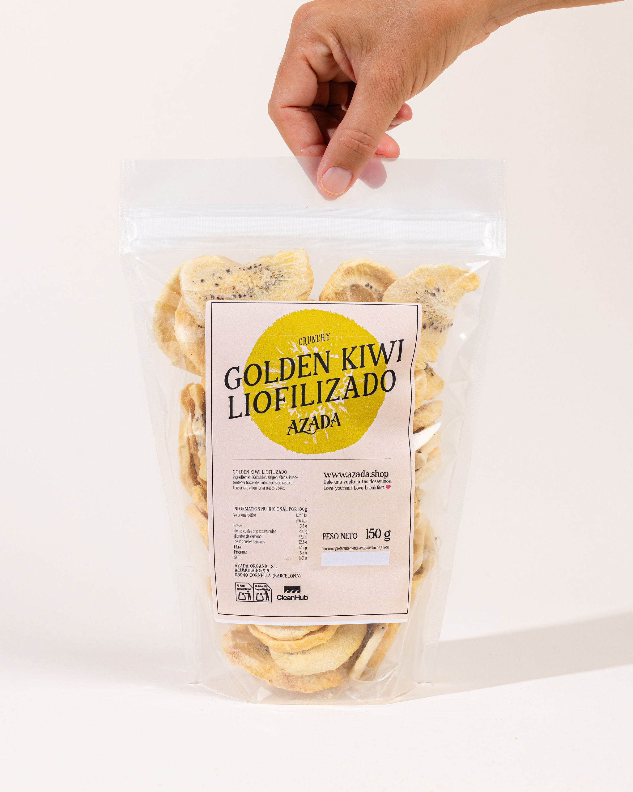 Gefriergetrocknete Goldene Kiwi