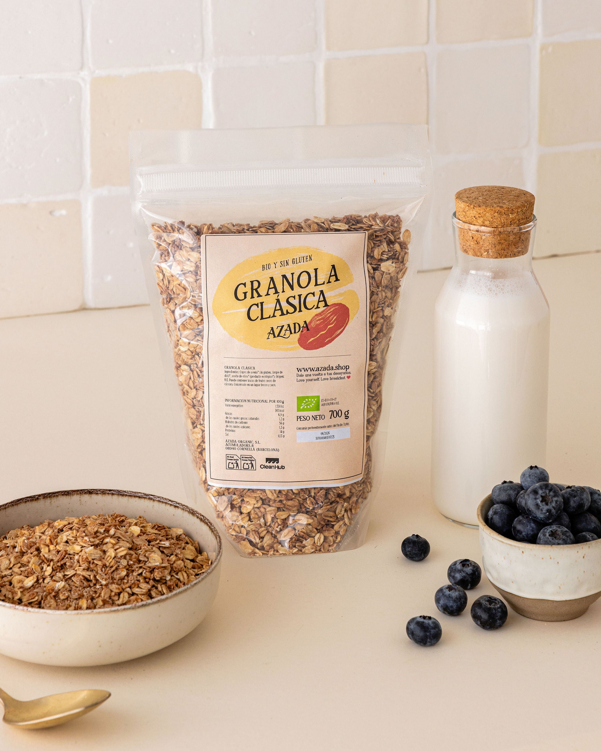Klassisches glutenfreies Bio-Granola