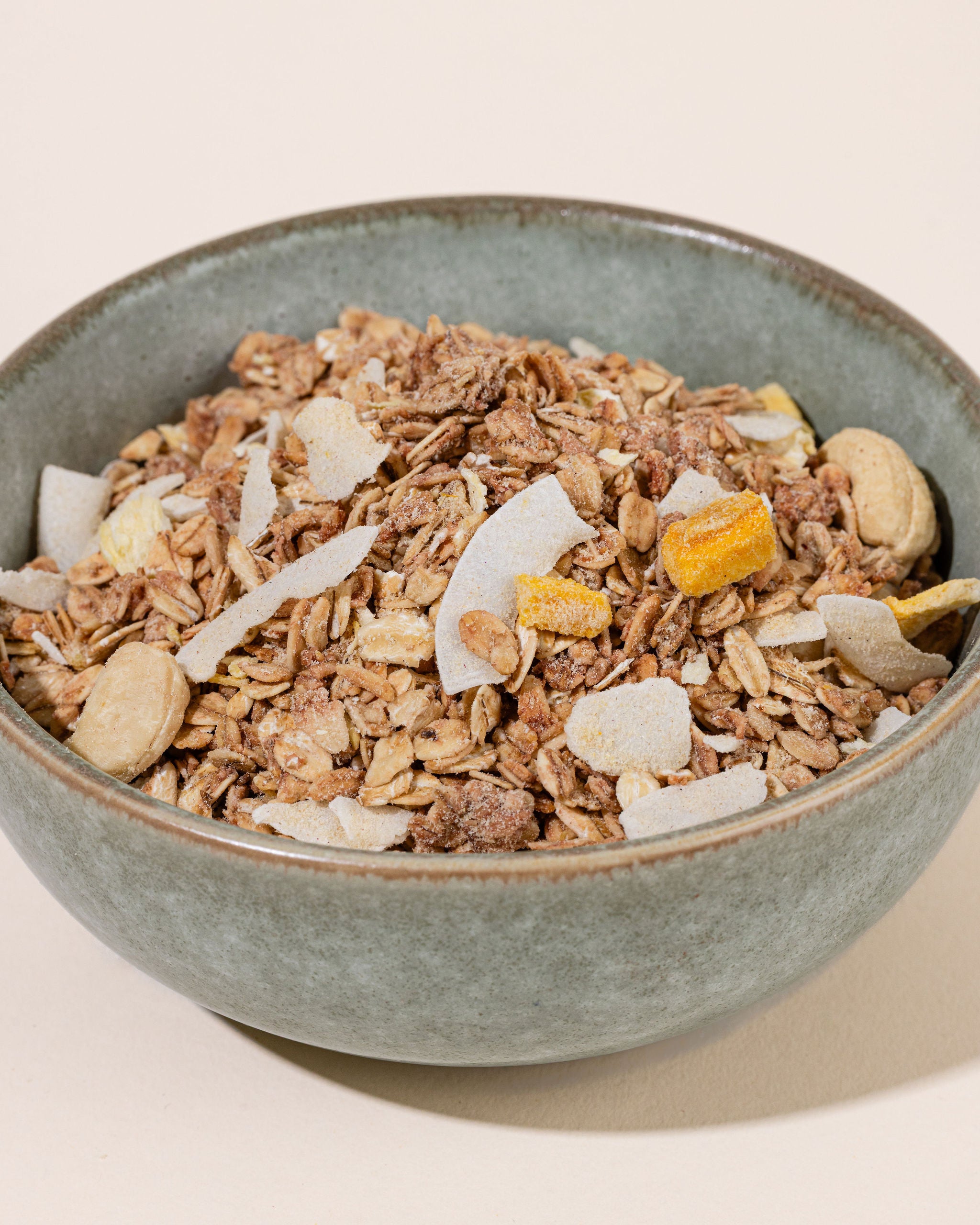 Granola tropical sin gluten
