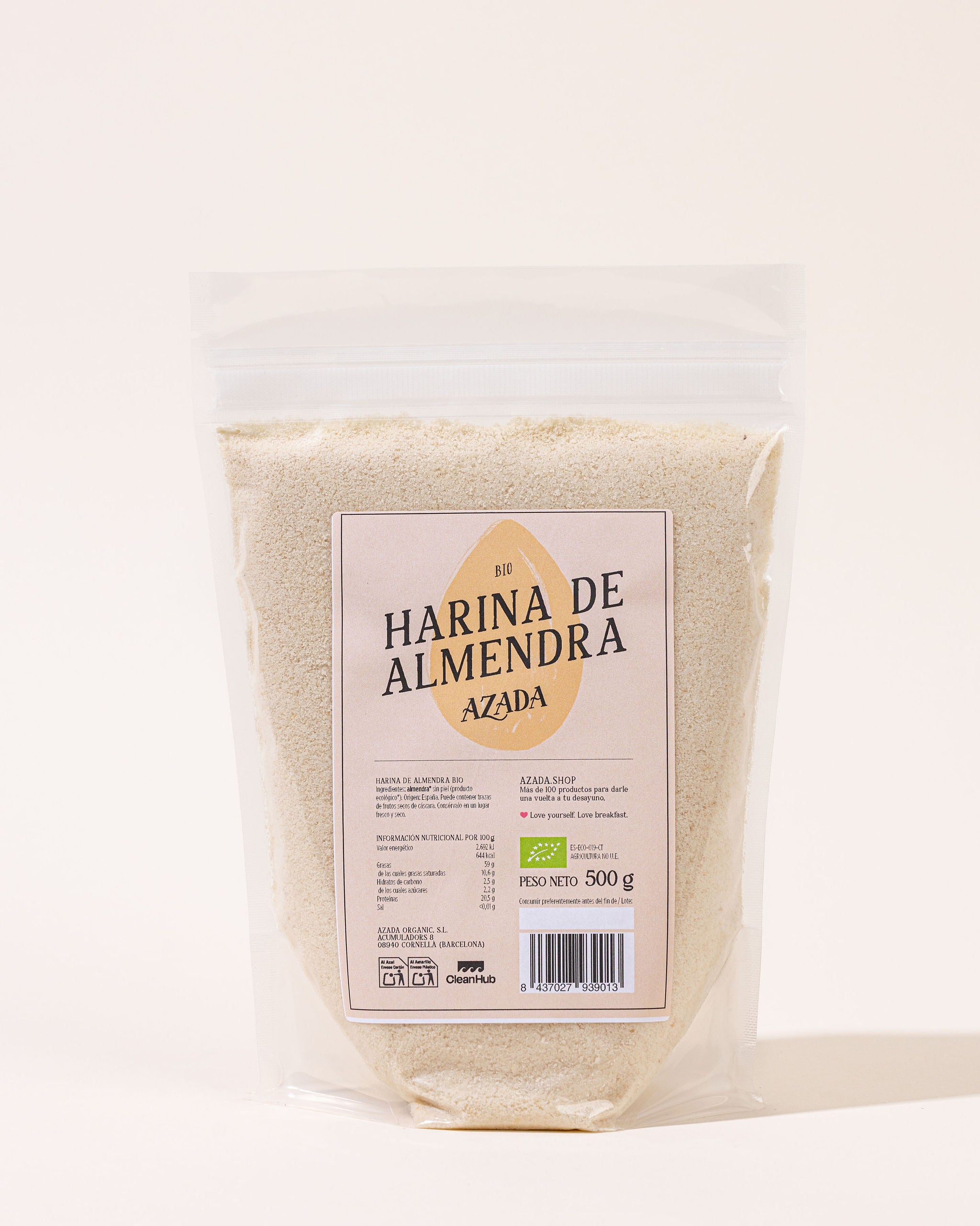 Harina de almendra bio