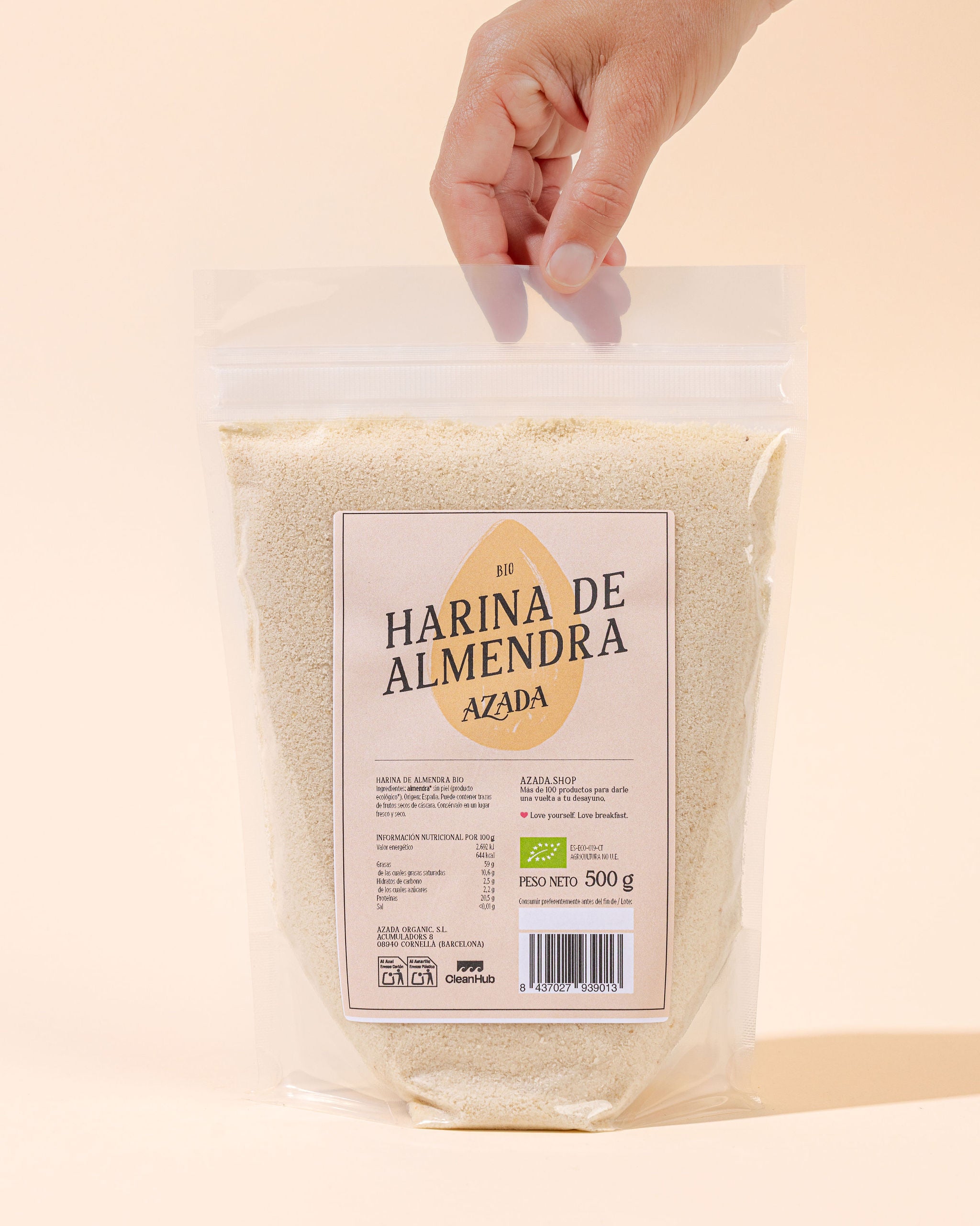 Harina de almendra bio