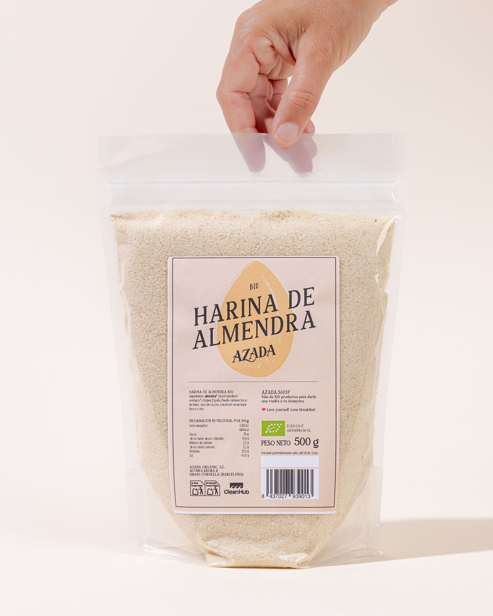 Harina de almendra bio