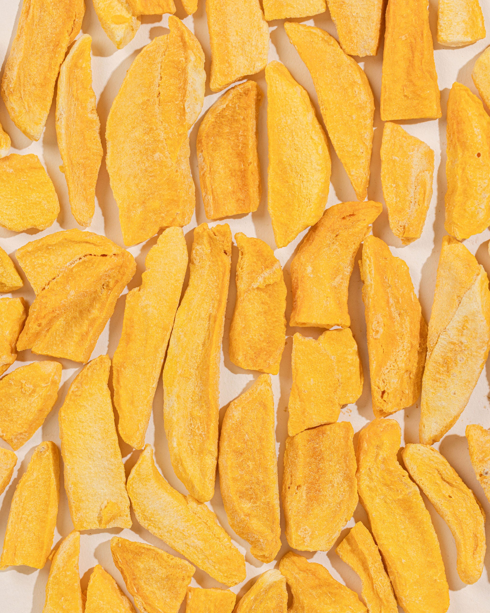 Gefriergetrocknete Mangostreifen