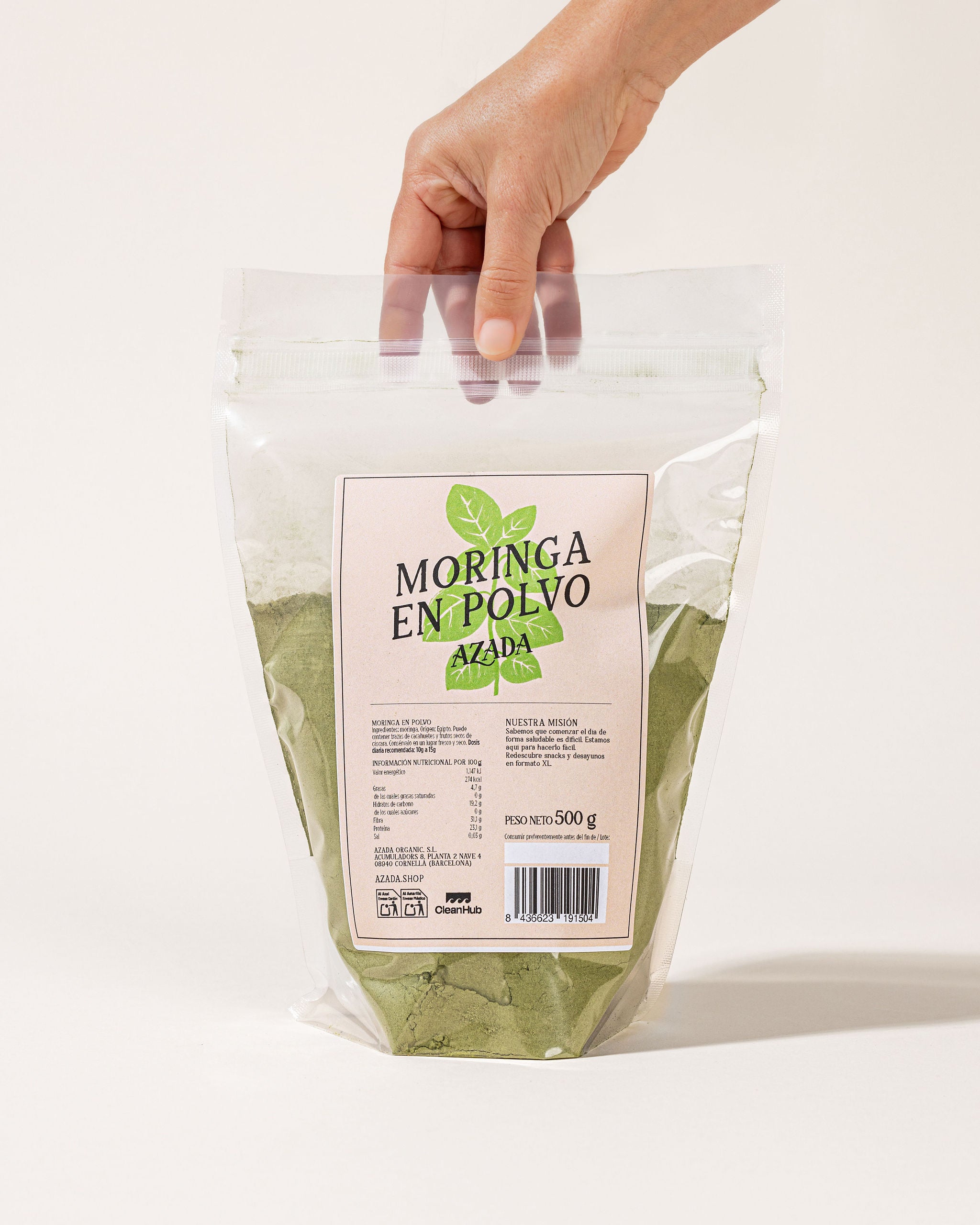 Bio-Moringa-Pulver