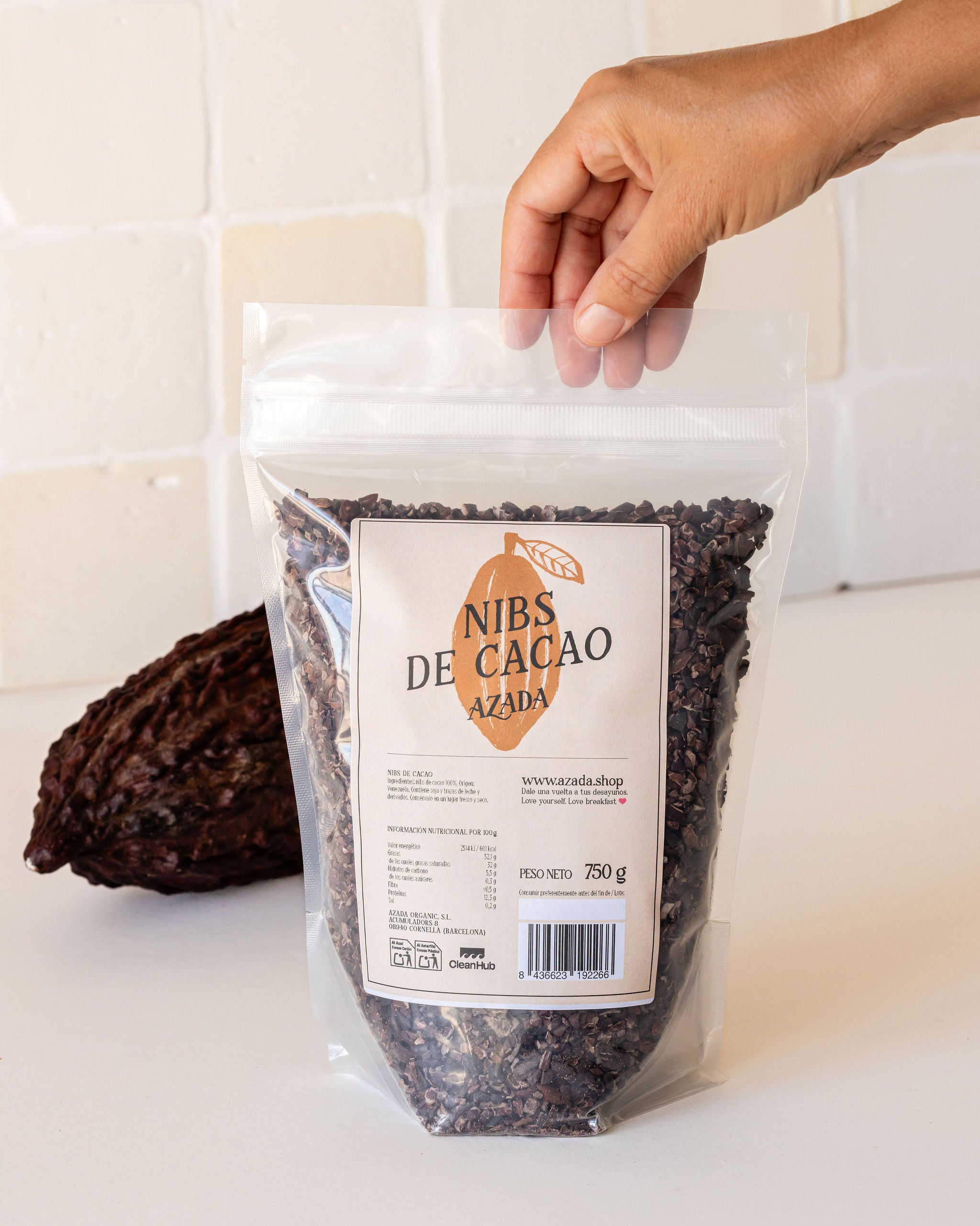 Nibs de cacao