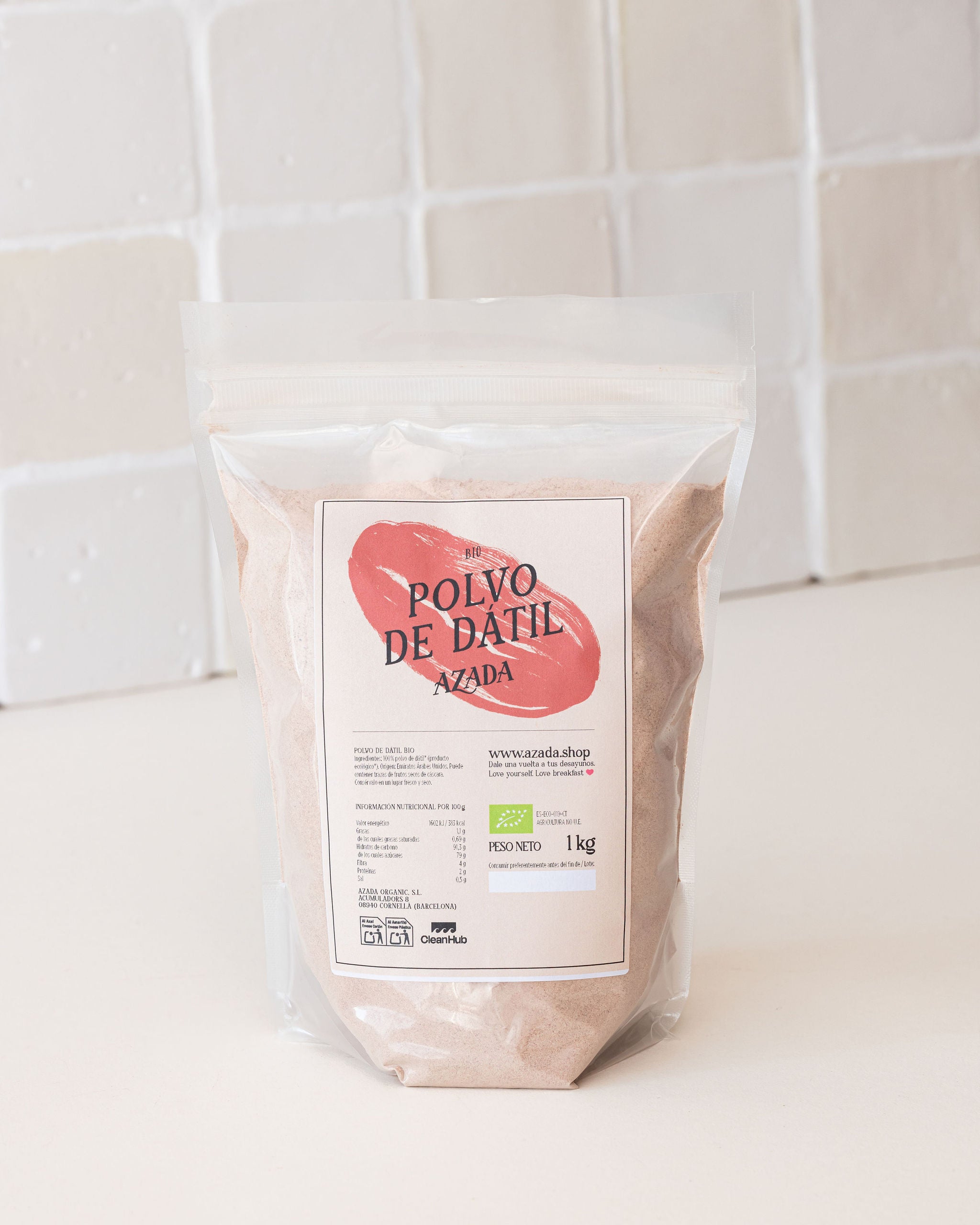 Polvo de dátil bio
