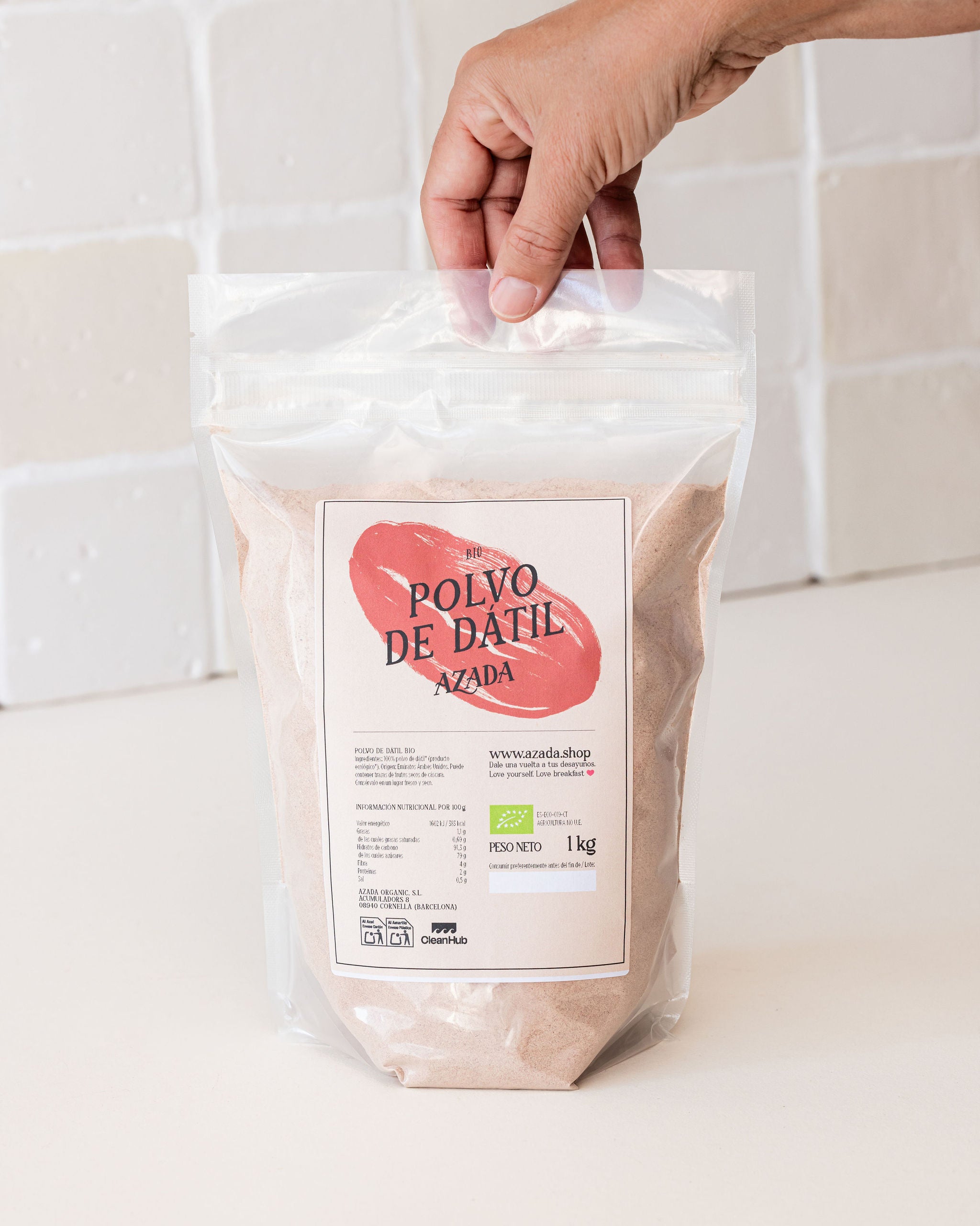 Polvo de dátil bio