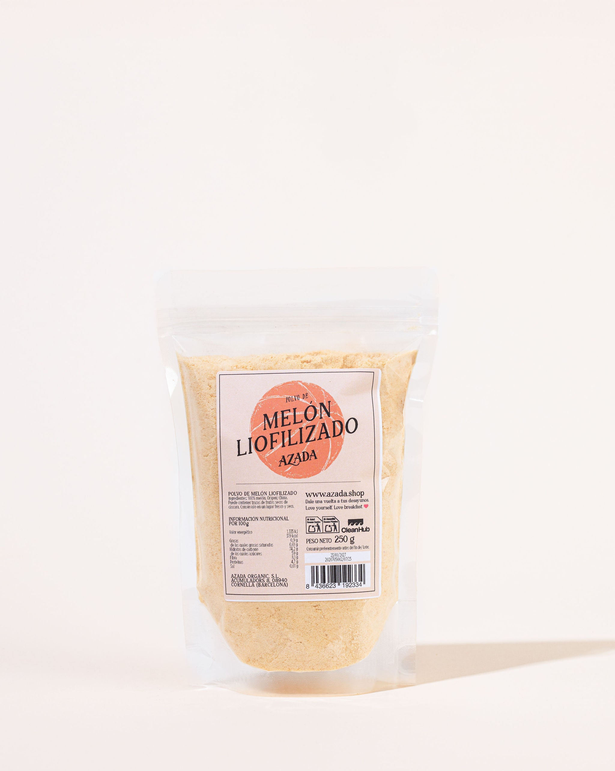 Gefriergetrocknetes Melonenpulver