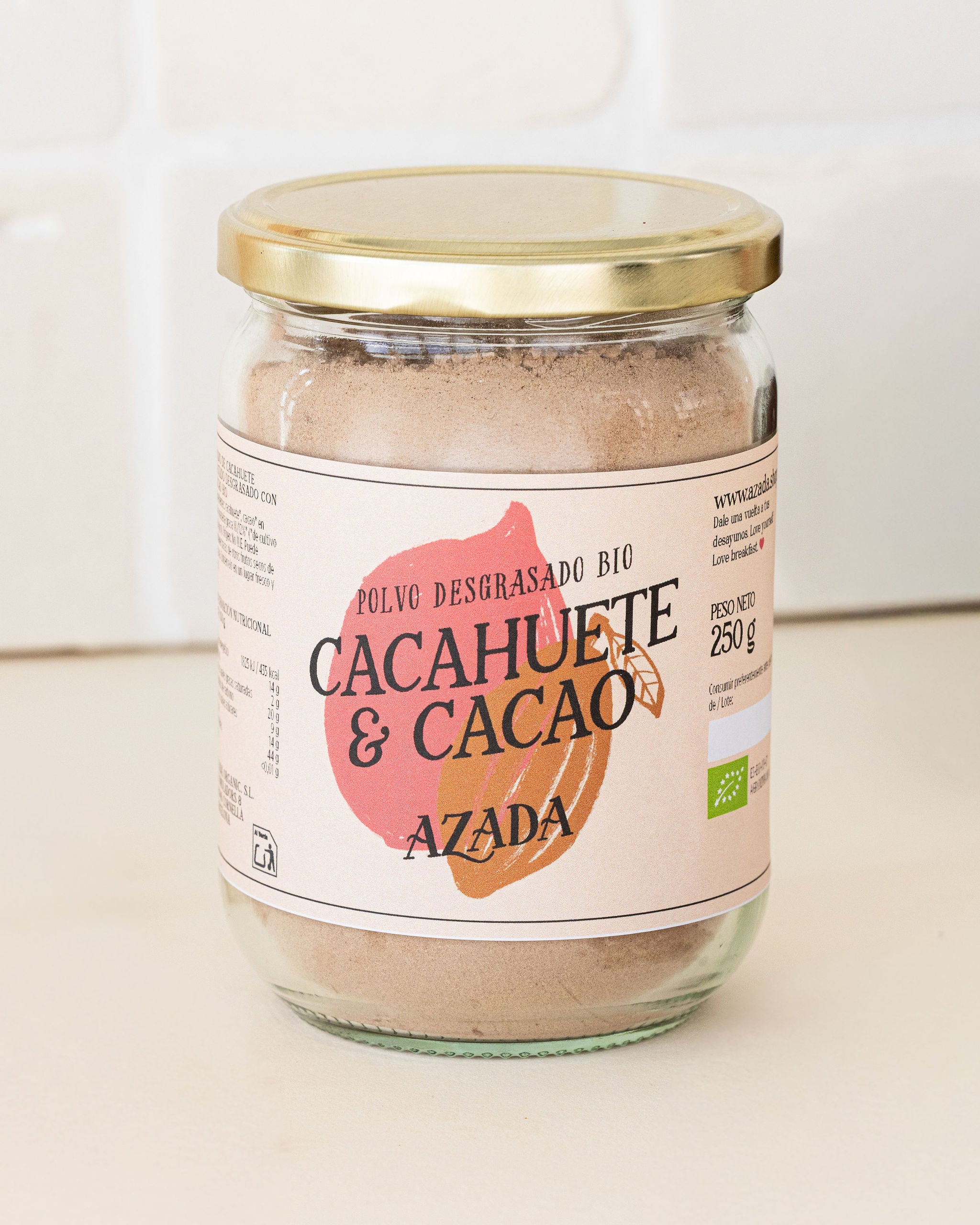 Polvo de Cacahuete desgrasado & Cacao bio