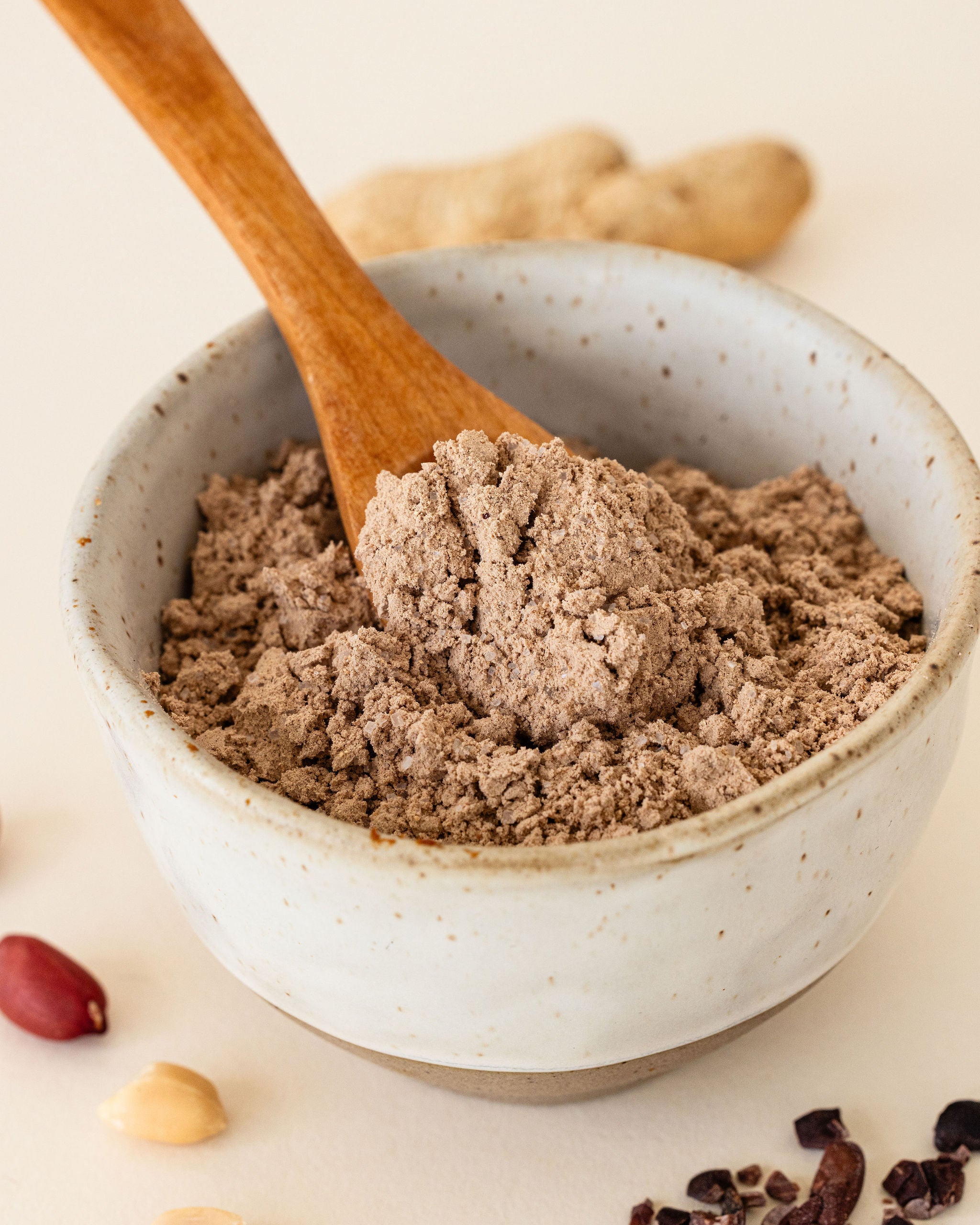 Polvo de Cacahuete desgrasado & Cacao bio