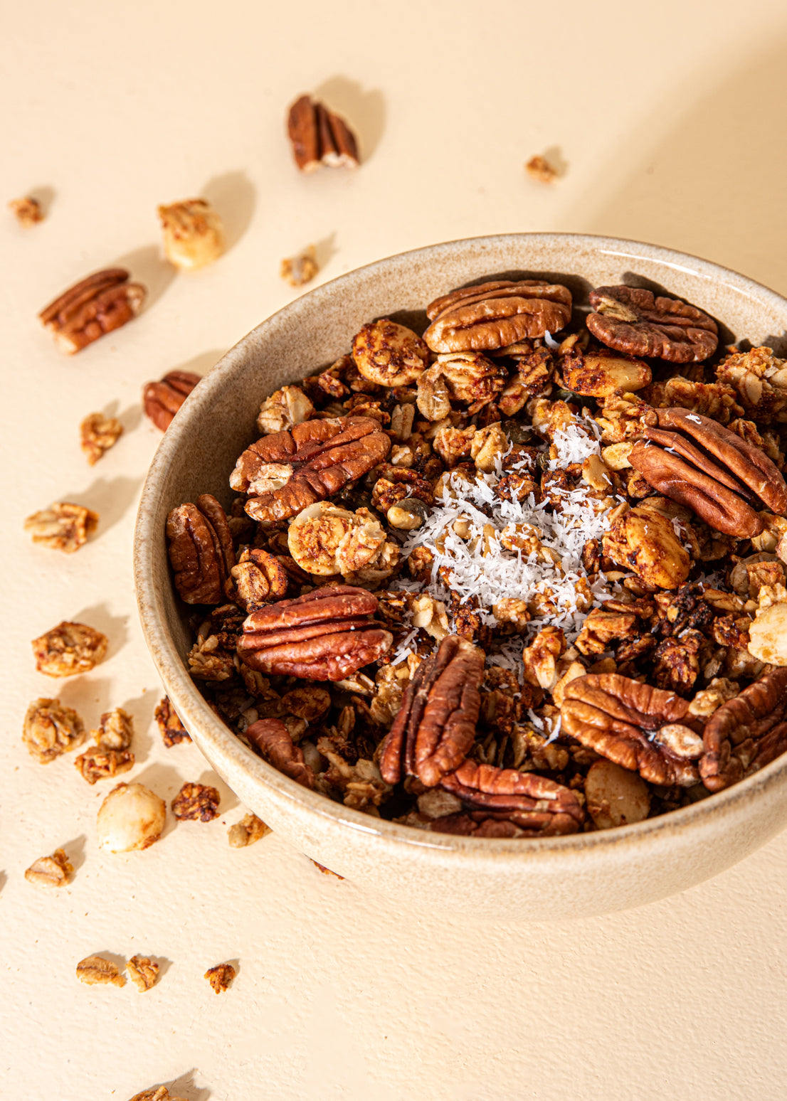 Raw pecan nuts