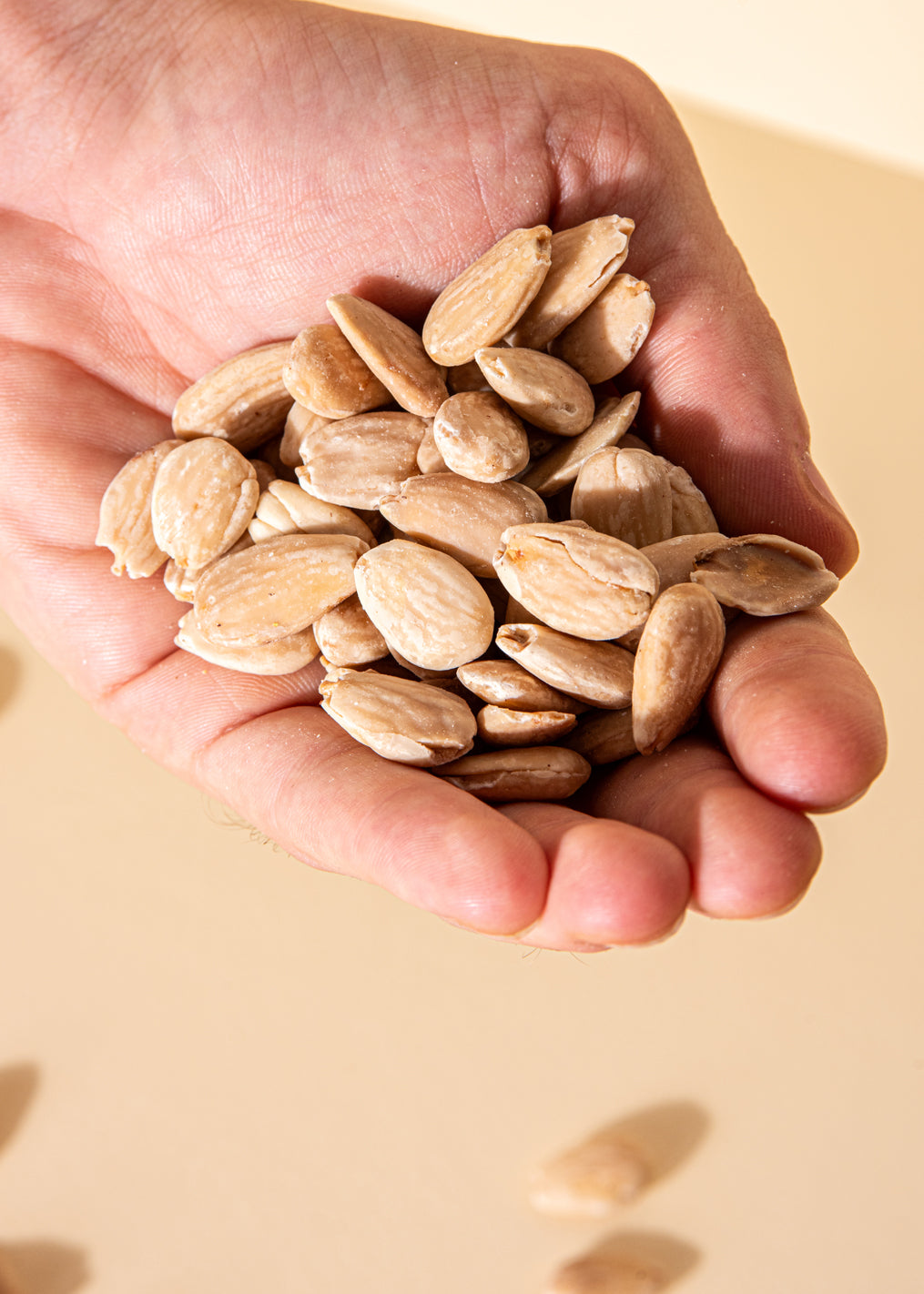 Roasted almonds