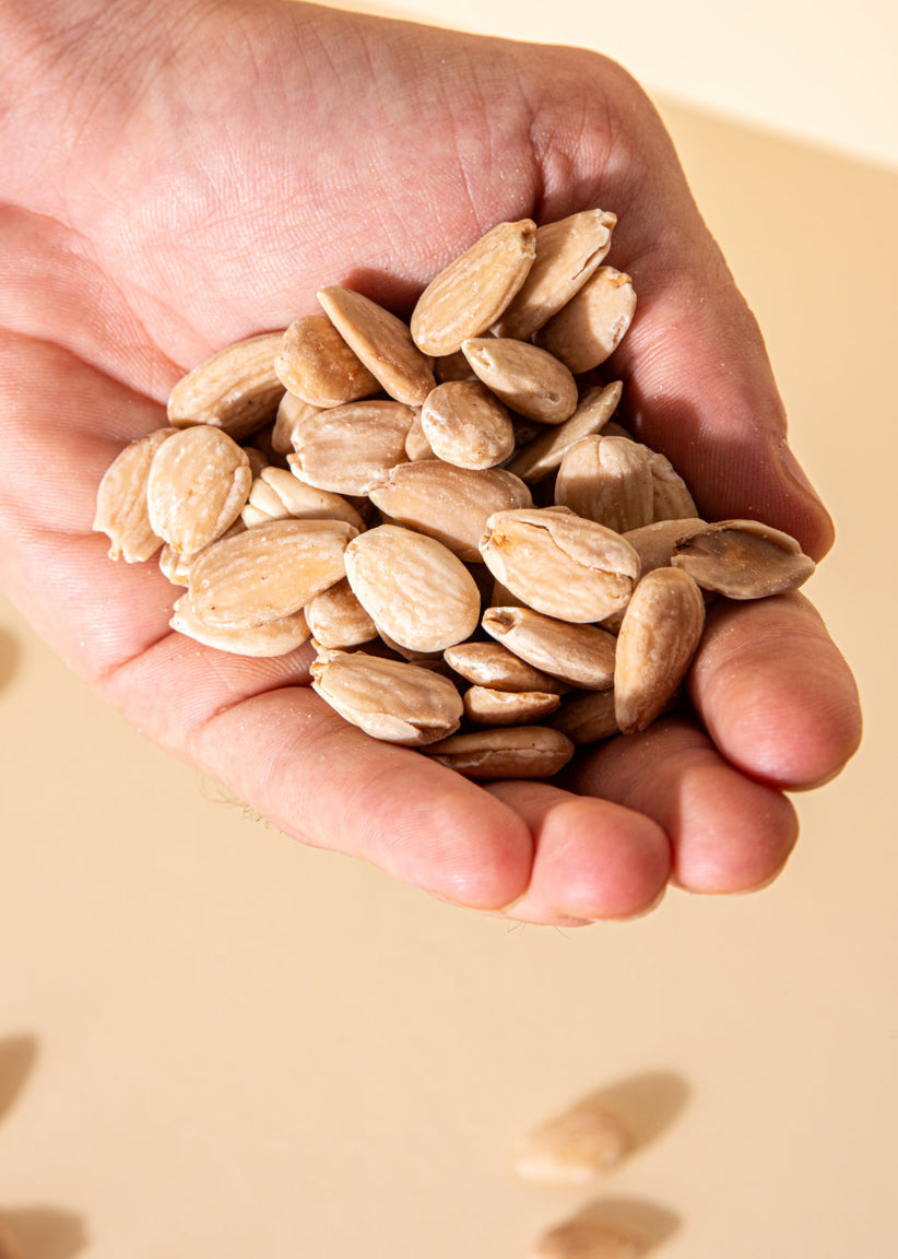 Roasted almonds