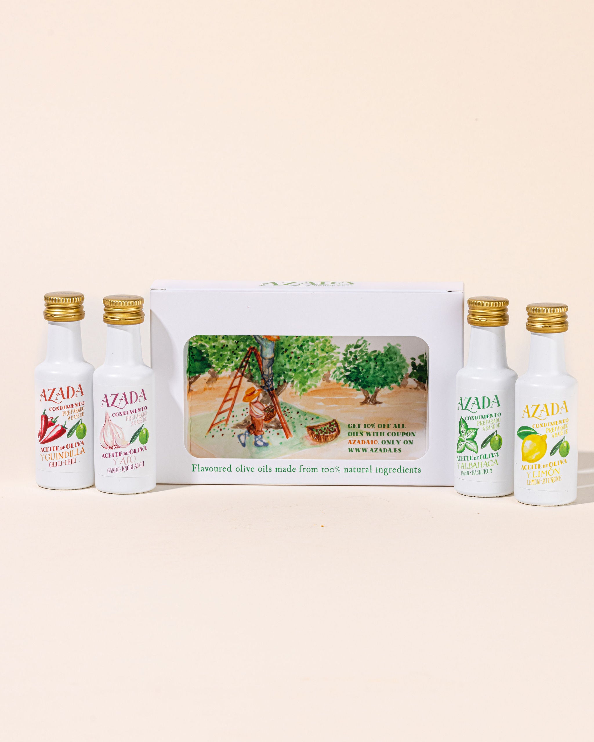 Set de Aceites de Oliva aromatizados